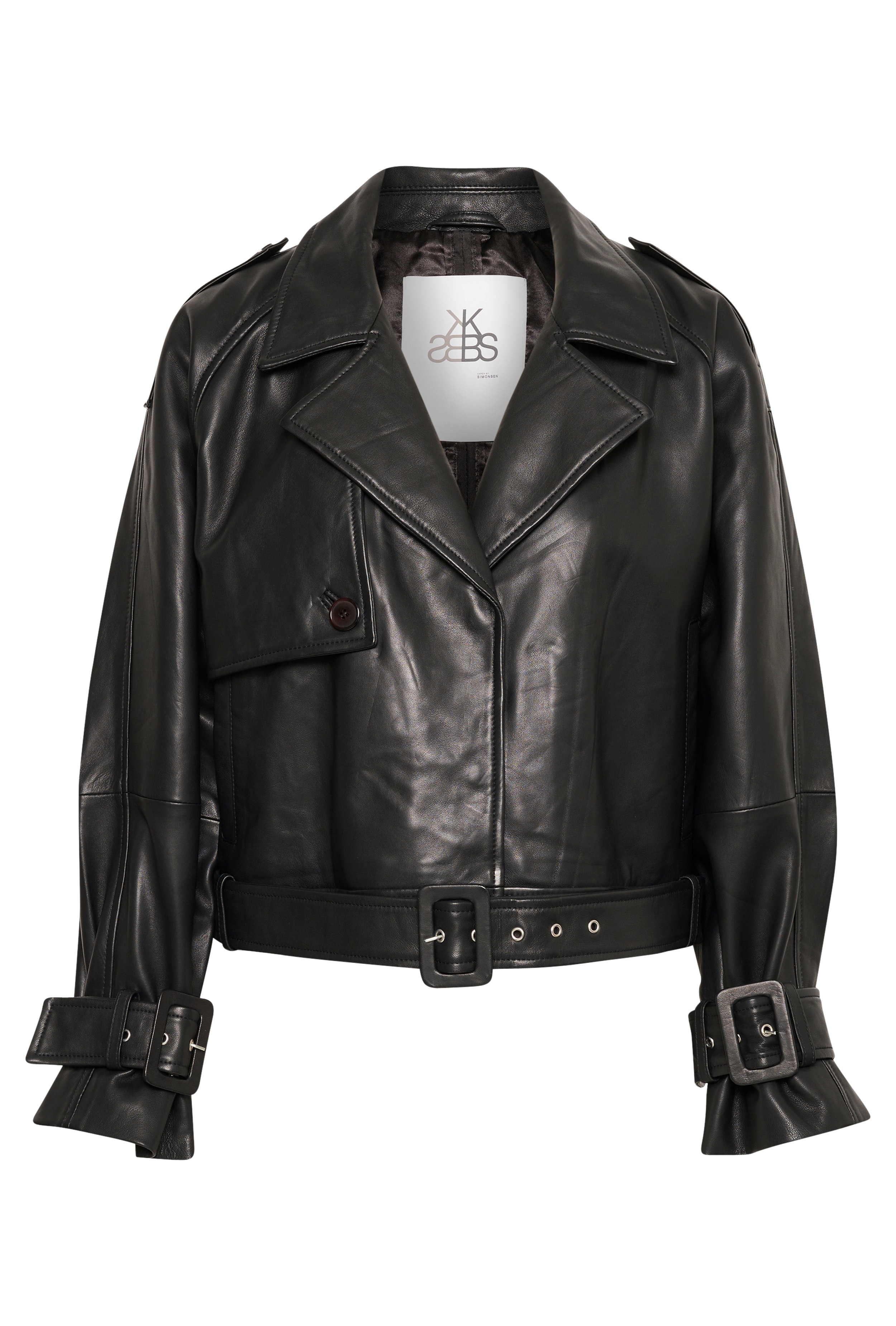 KBPuk Leather jacket LOOKBOOK FRONT 10105001-194008