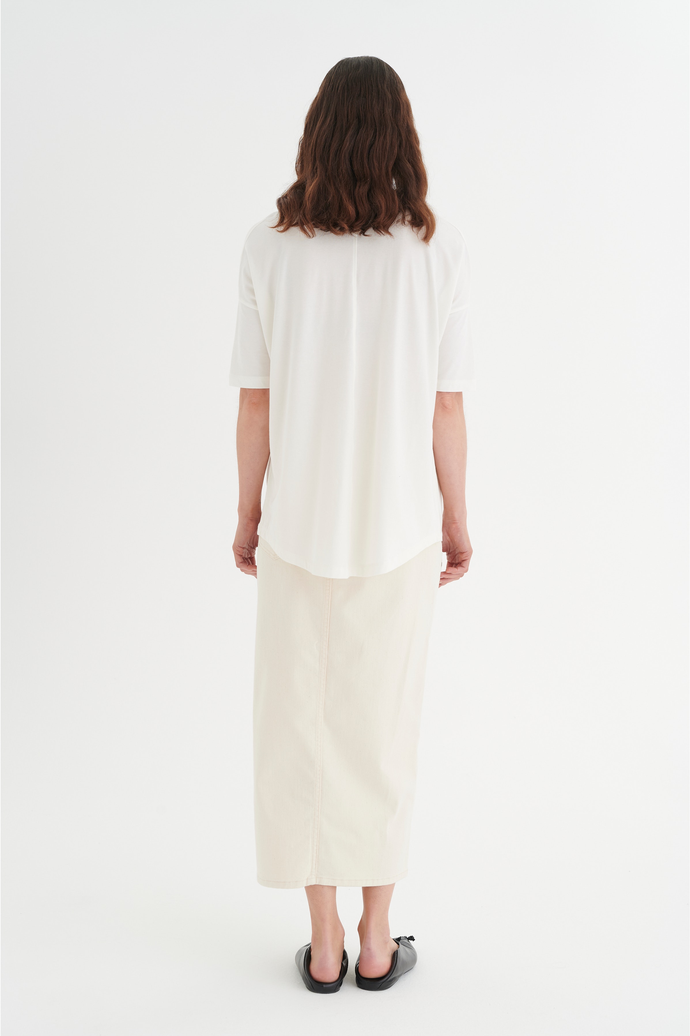 IvannaIW Denimkjol LOOKBOOK BACK 30106382-110701