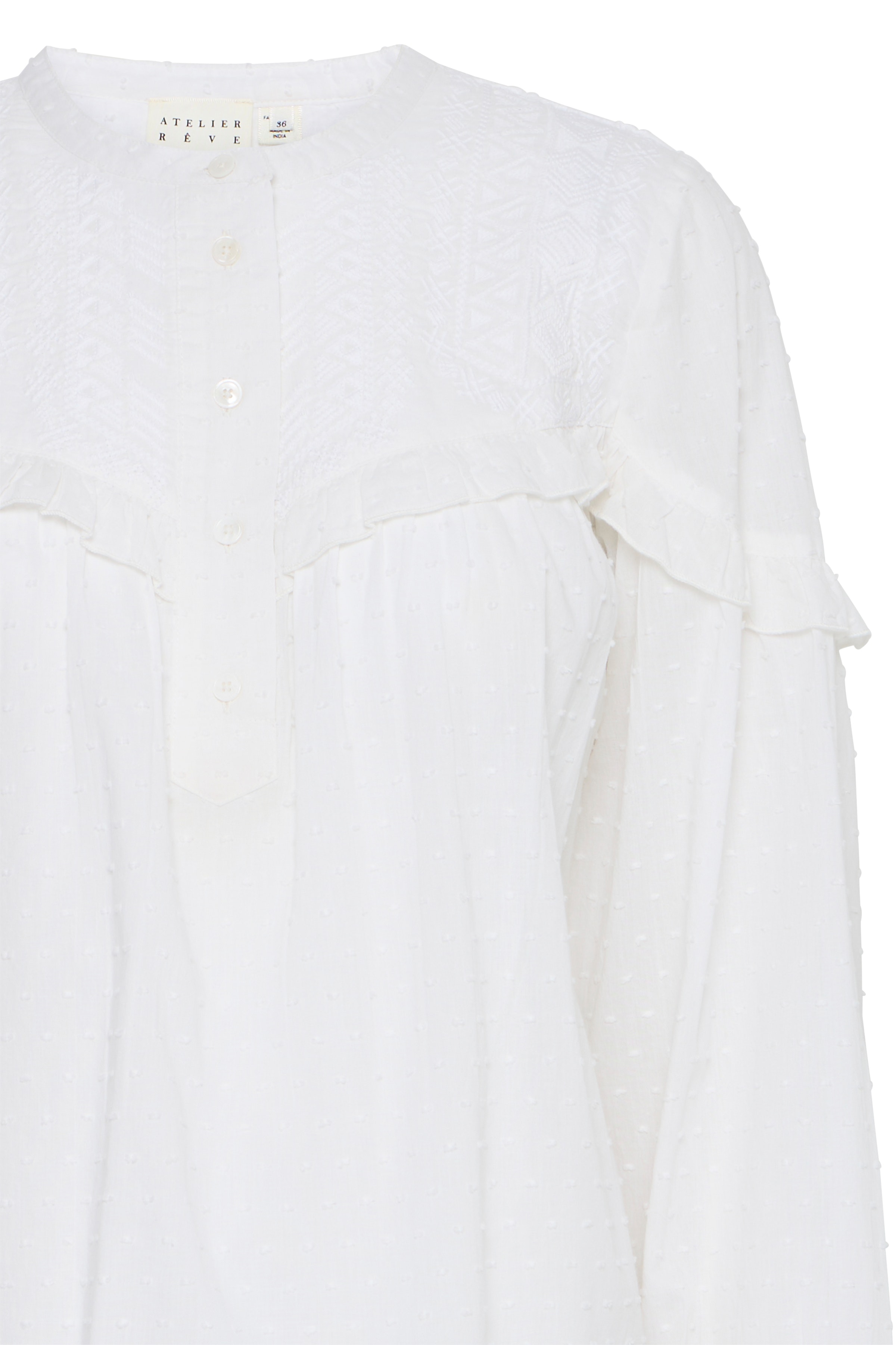 Blouse with long sleeve PACK DETAIL 20122040-110602