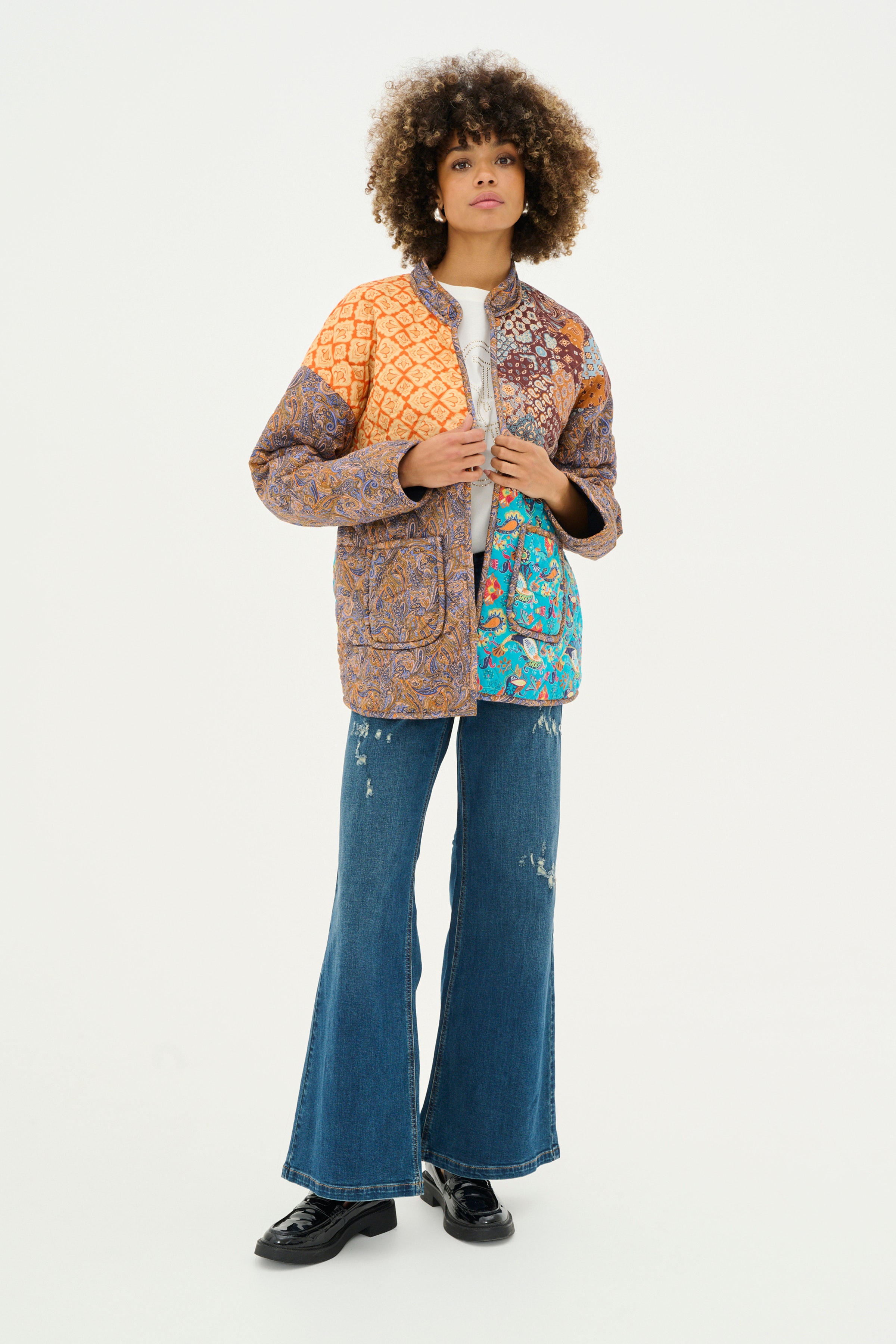 CUemilia Quilted Jacket LOOKBOOK FRONT 50111448-107043