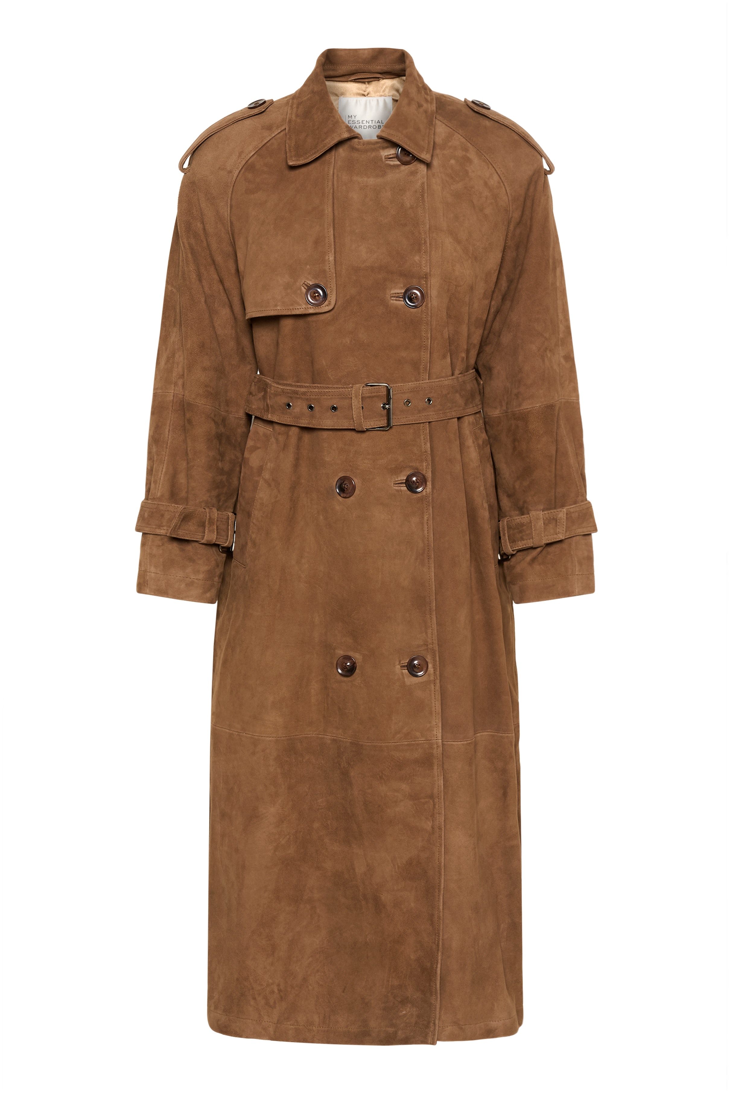 TaraMW Ruskindstrenchcoat PACK FRONT 10704830-108673