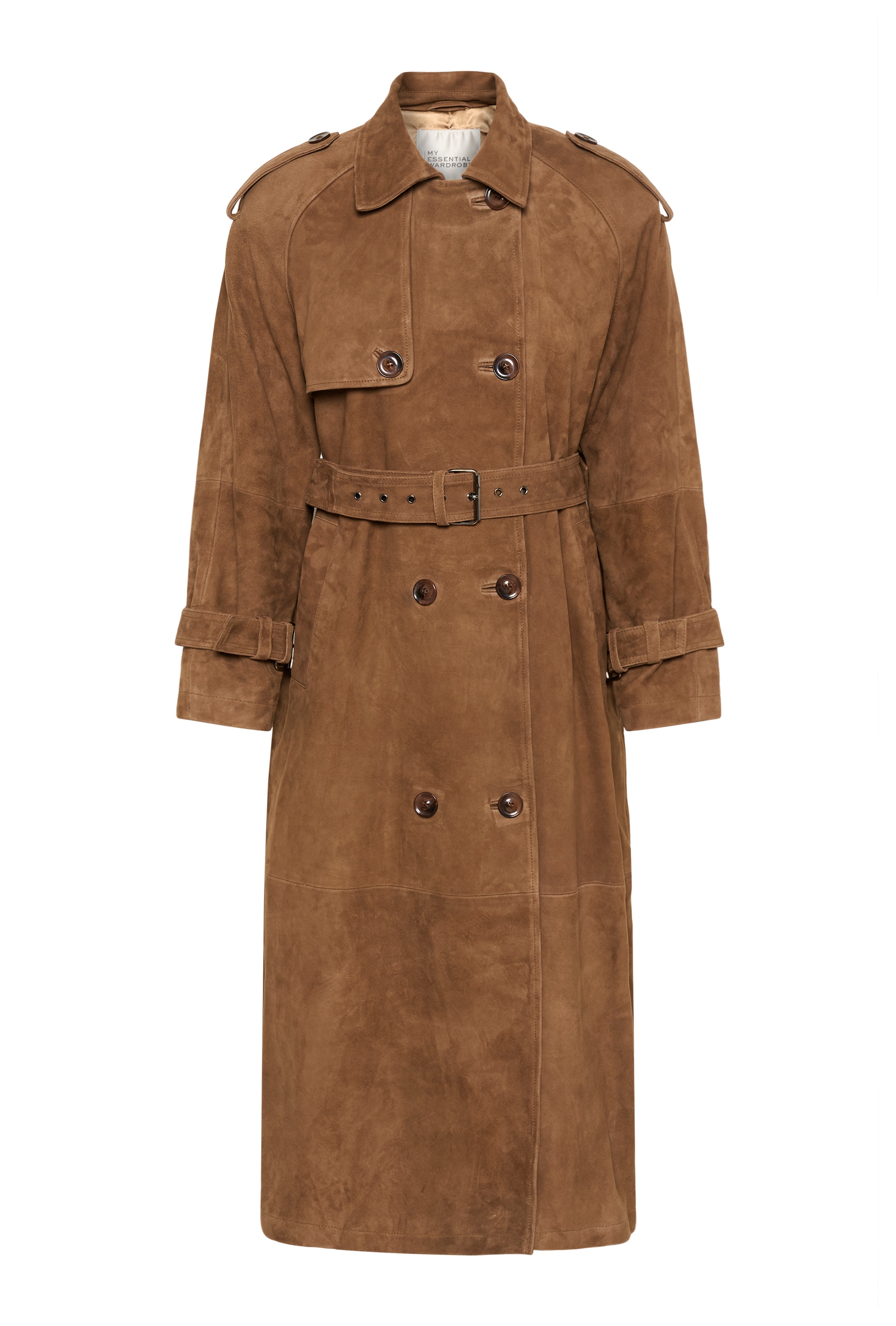 TaraMW Wildleder-Trenchcoat PACK FRONT 10704830-108673