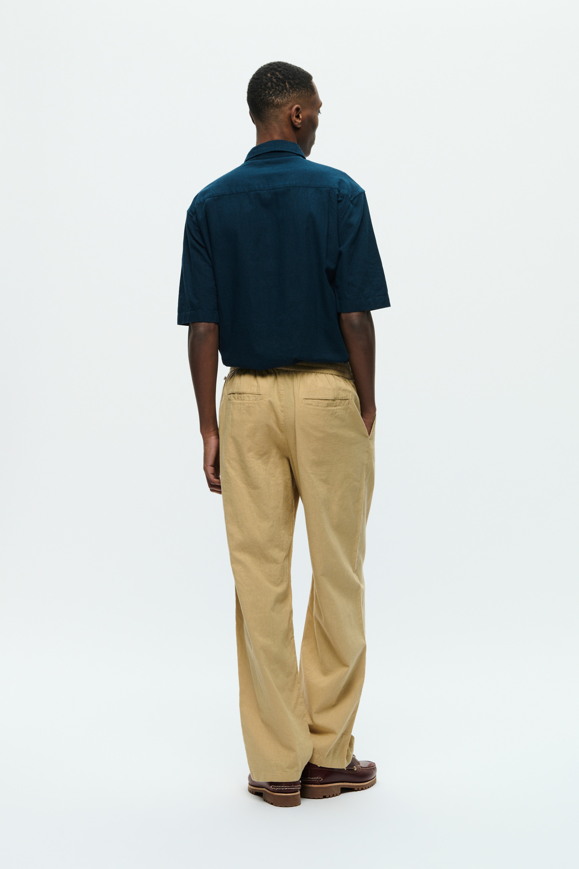 WWenoch Hør Bukser  LOOKBOOK BACK 30251409-161120