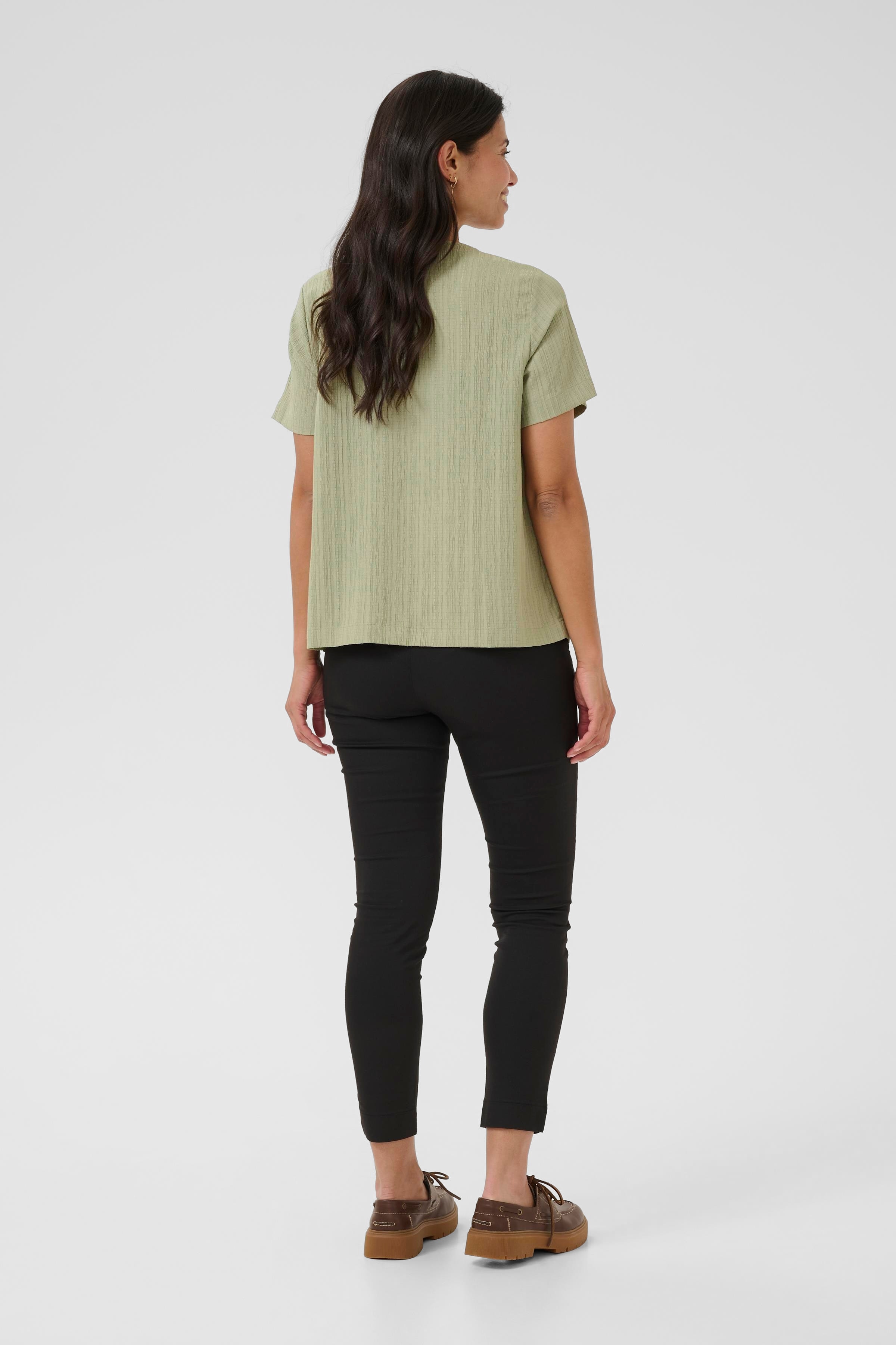BPvitta Bluse LOOKBOOK BACK 40200014-108821
