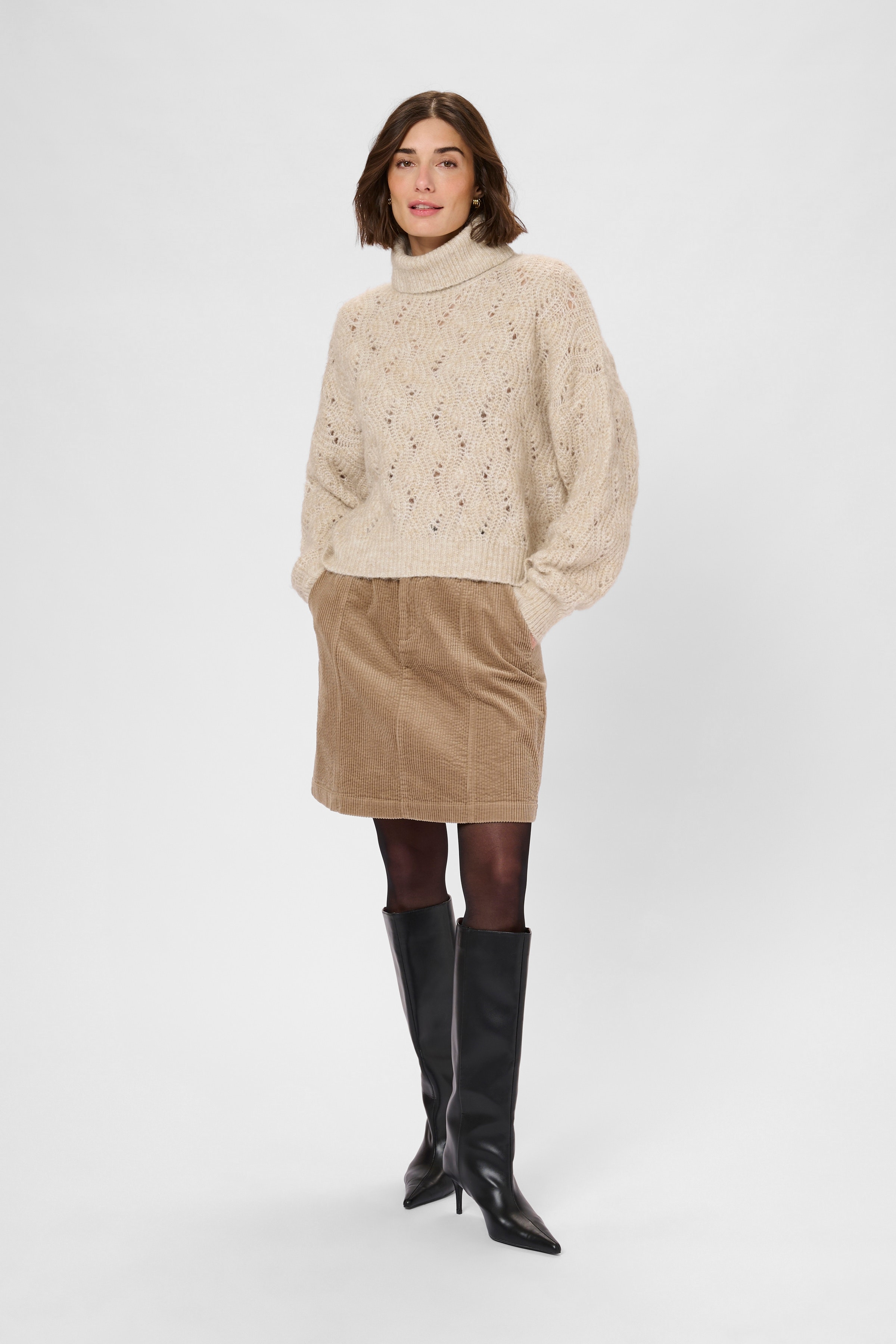 CUkimmy Strik pullover LOOKBOOK FRONT 50110252-106585