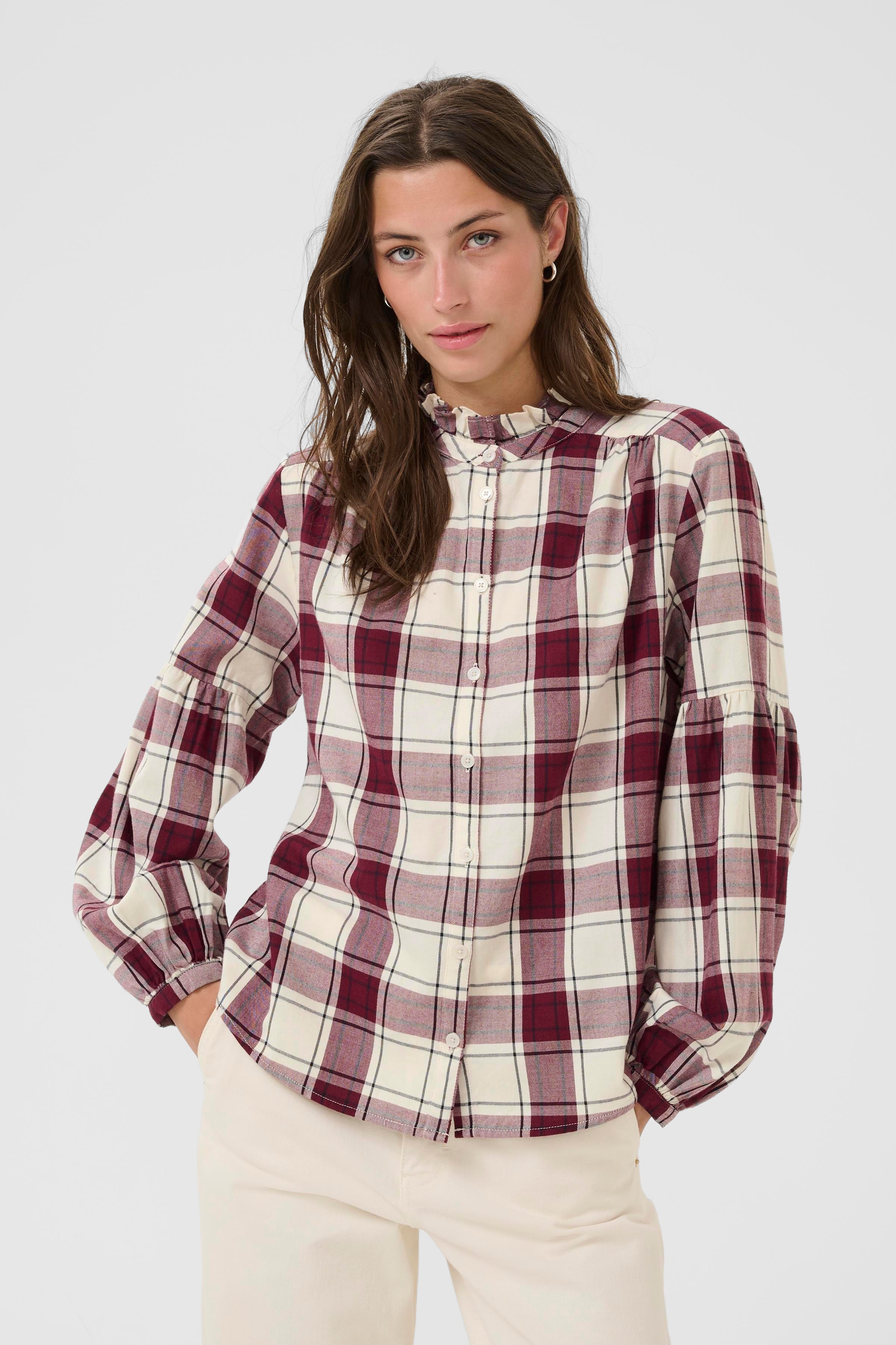 SamillaPW Hemd LOOKBOOK FRONT 30310087-304608