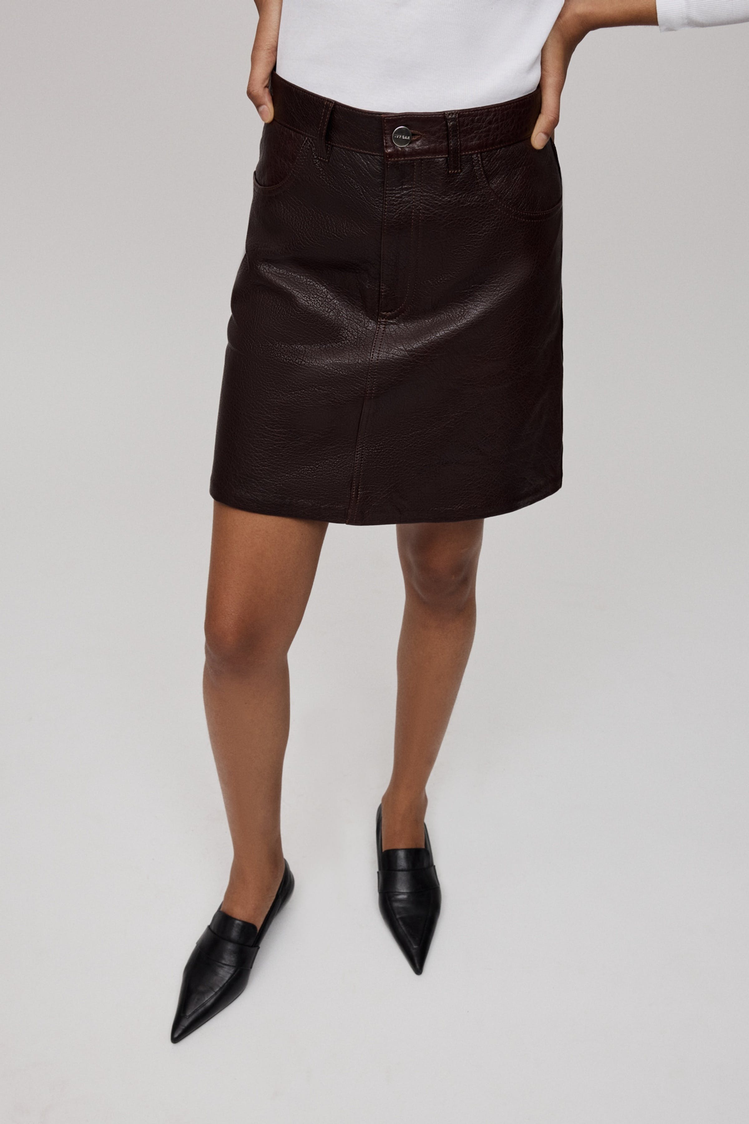 LILOU Skjørt LOOKBOOK FRONT 30600723-RE401