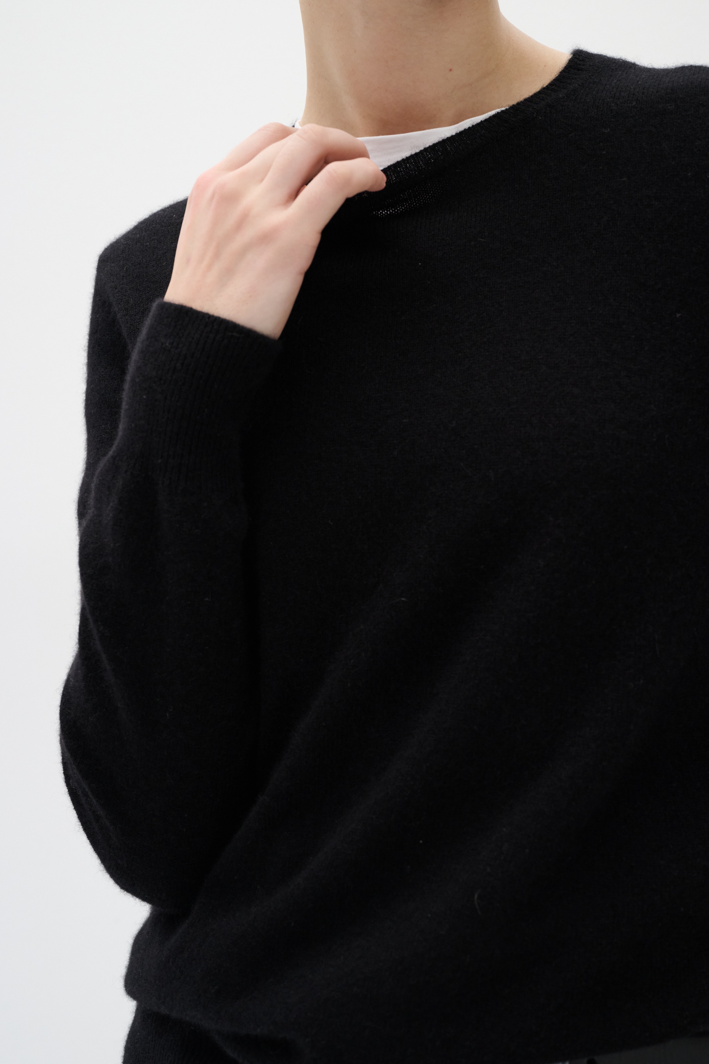 LukkaIW Crew-neck Kasjmier Pullover LOOKBOOK DETAIL 30107629-10050