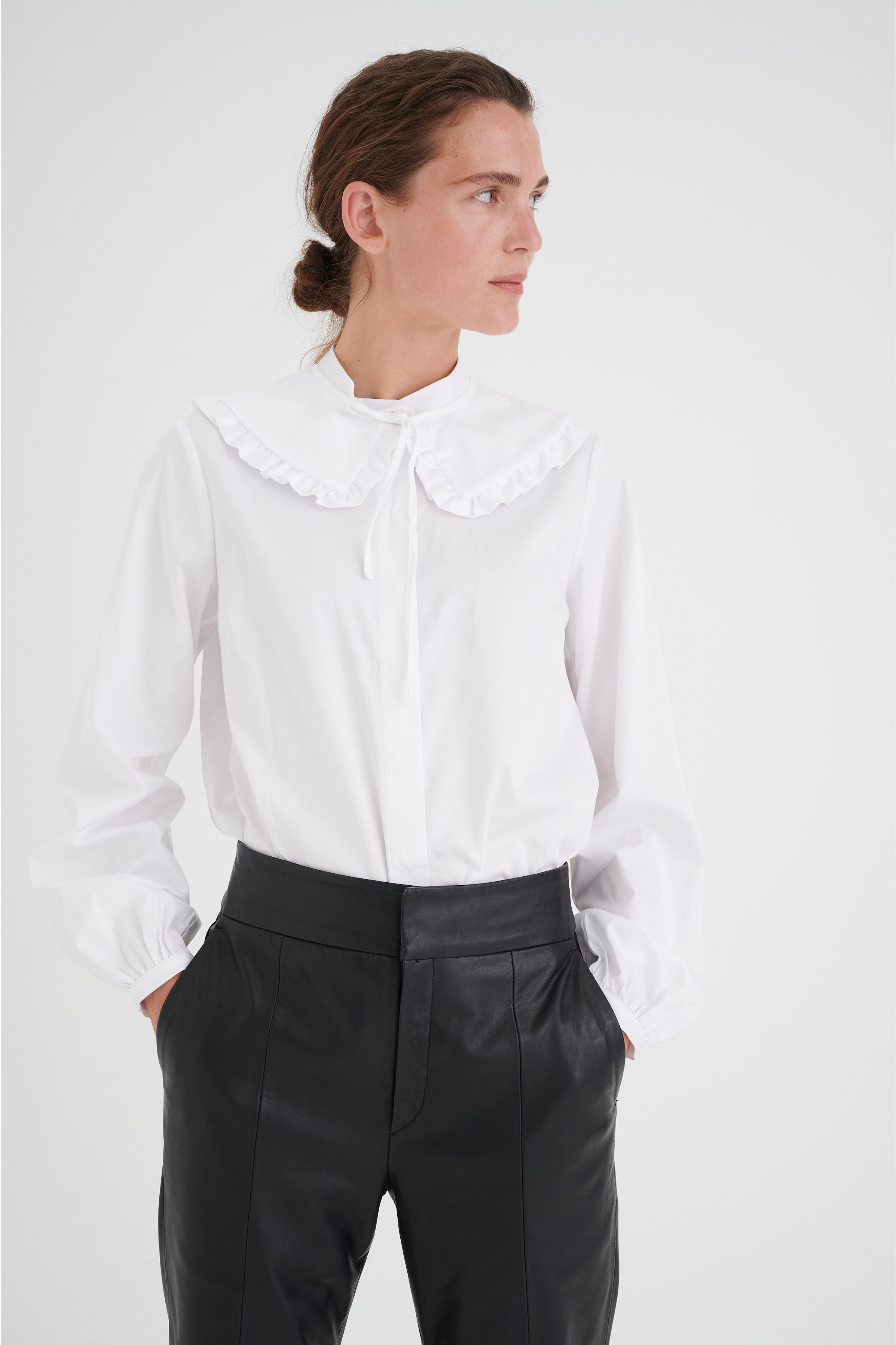 VexIW Collar Shirt with long sleeve LOOKBOOK FRONT 30106550-300001