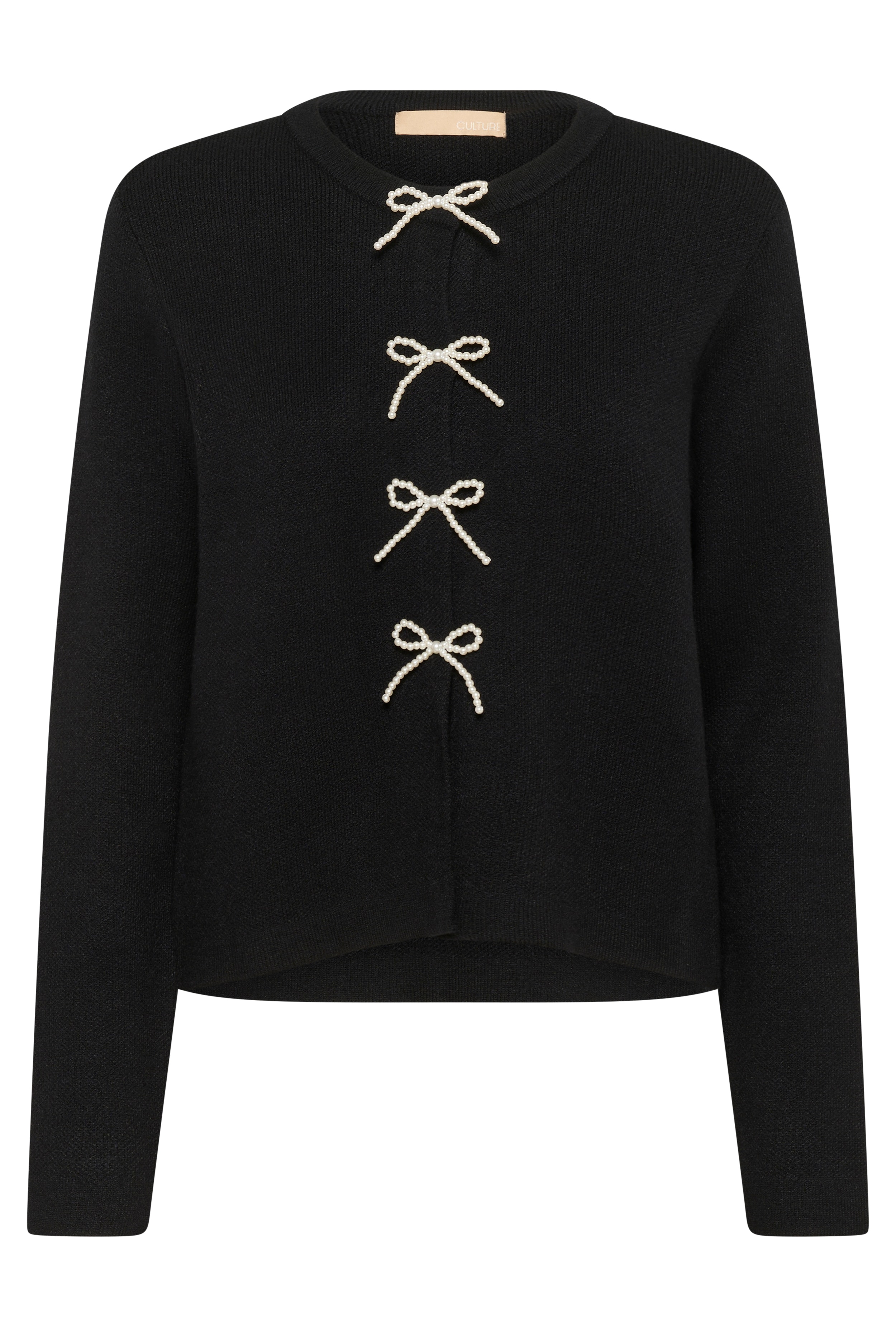 CUholiday Cardigan with bows PACK FRONT 50112543-500012
