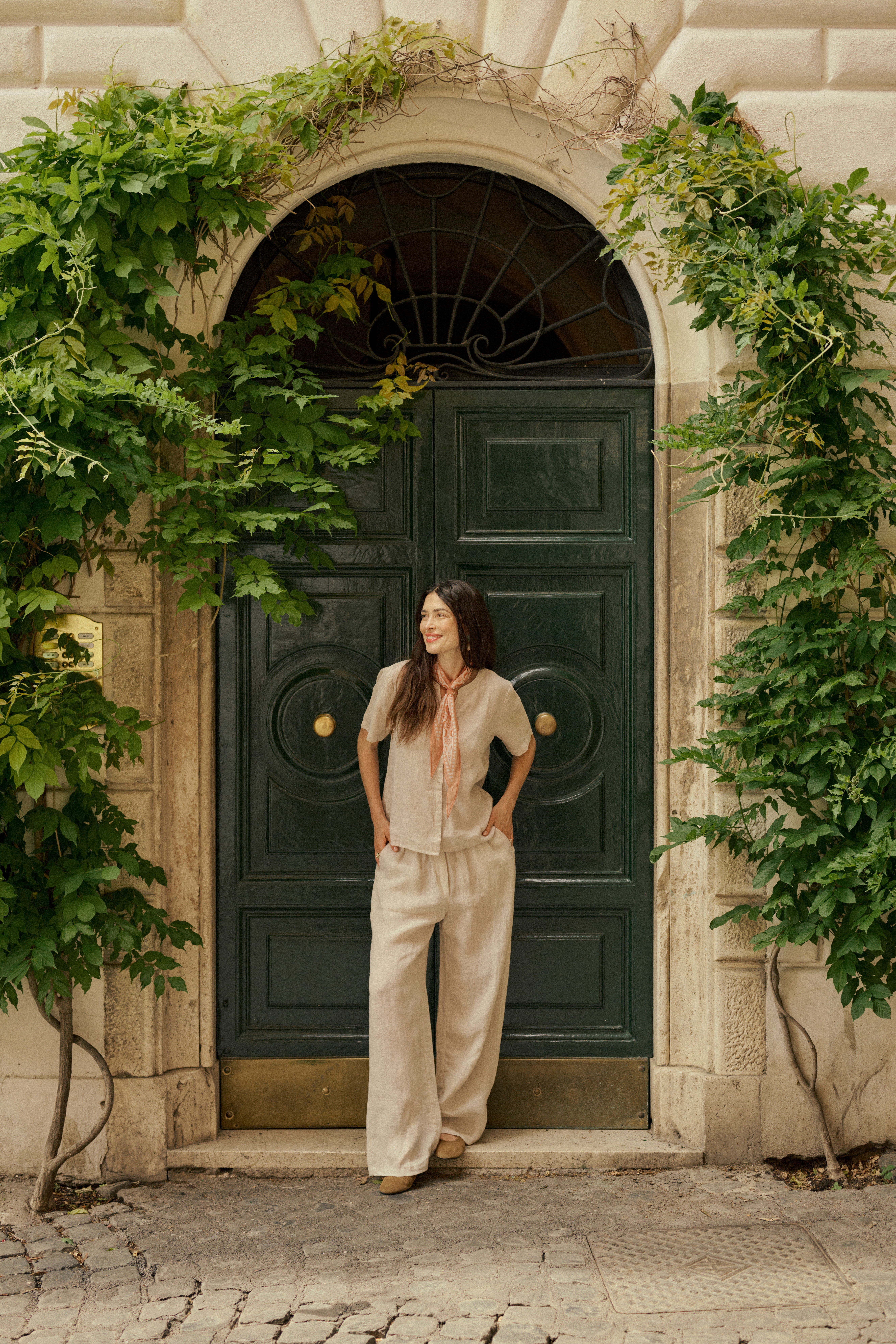 CRBellis Lin skjorte LOCATION NONE 10611578-104537