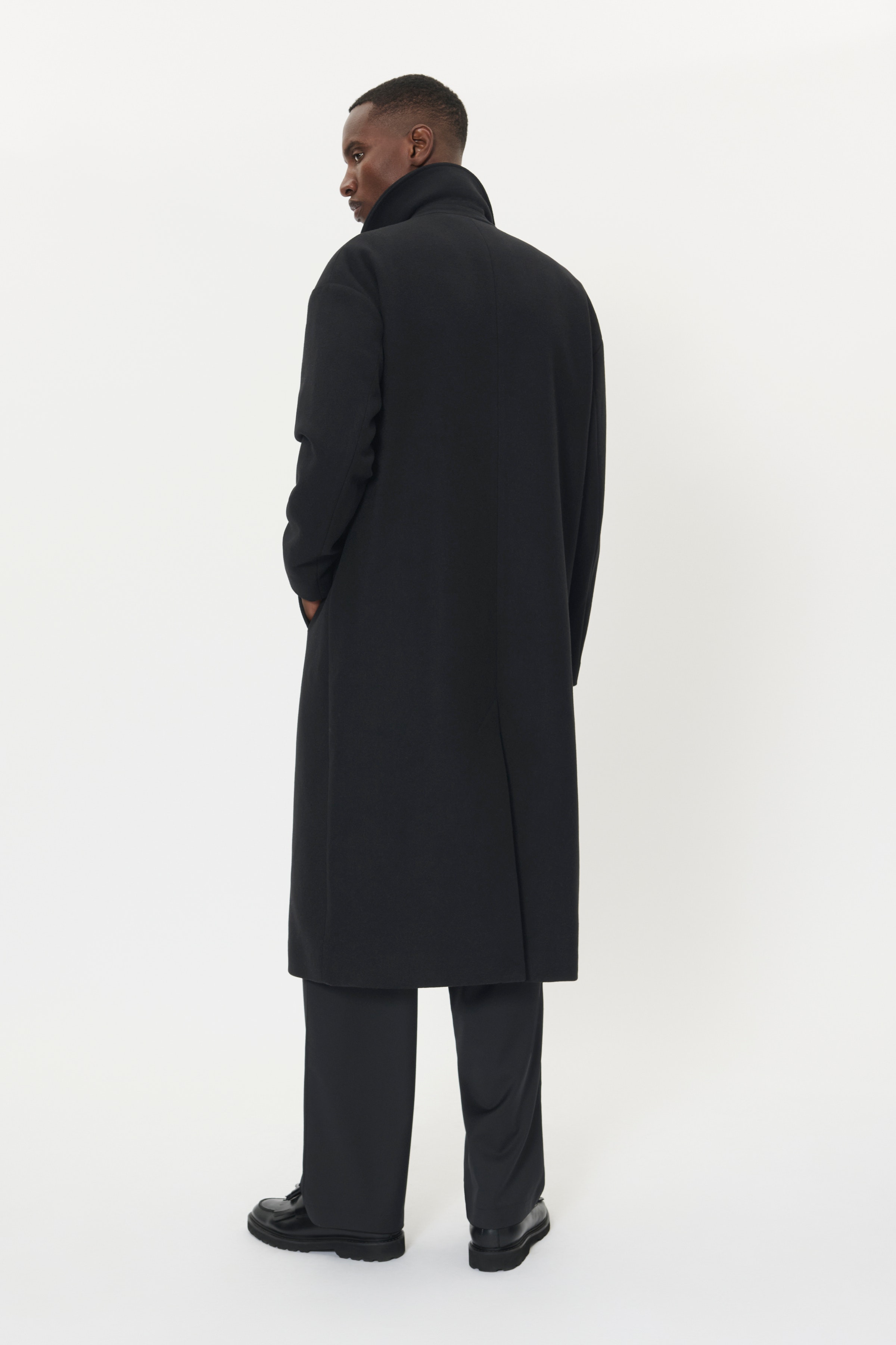 MABurnley Dobbelt­radet Uldfrakke LOOKBOOK FRONT 30208858-300275