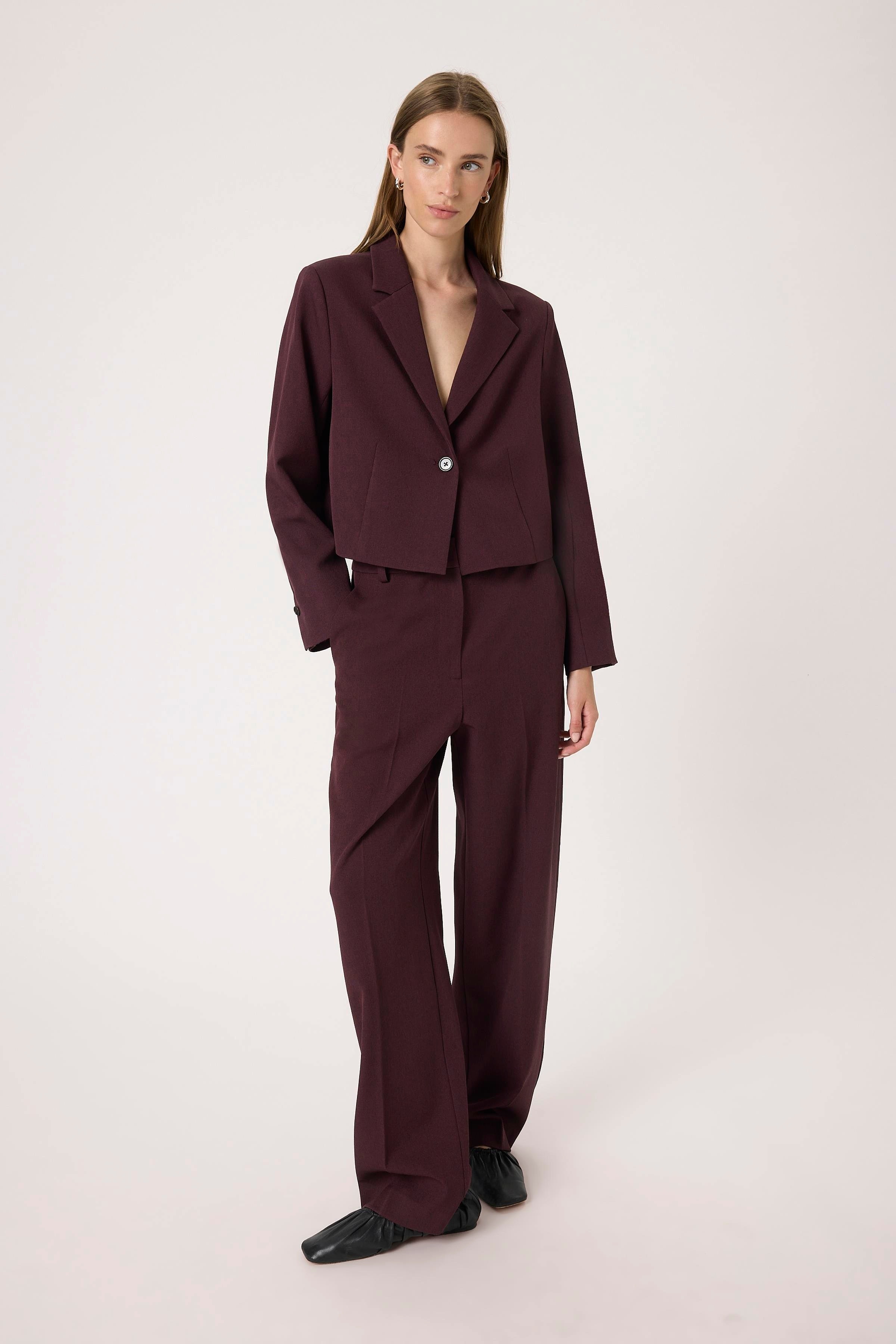 SLLilu Trousers LOOKBOOK FRONT 30408729-1921181