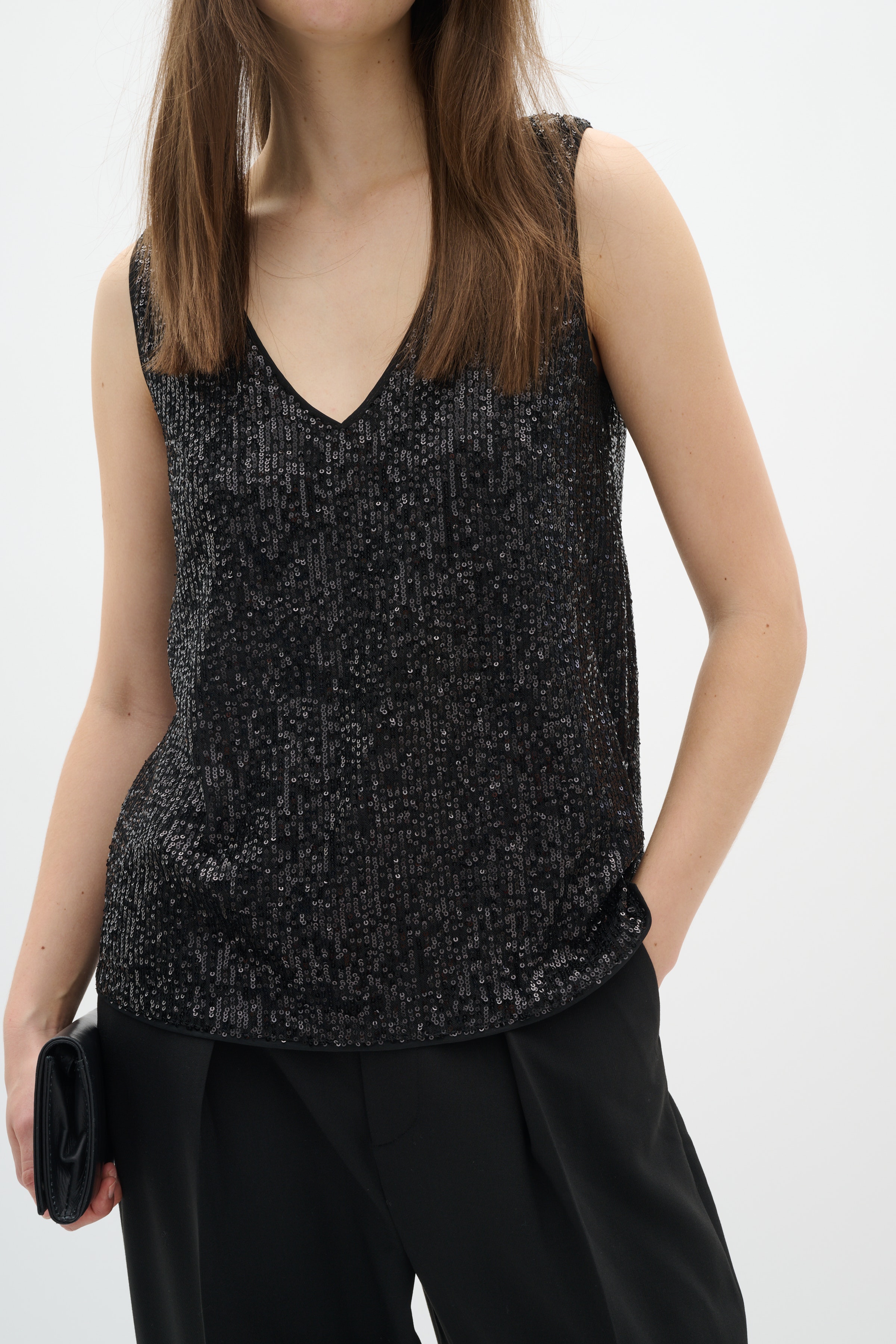 BarbaraIW Sequin Top LOOKBOOK DETAIL 30109888-194008