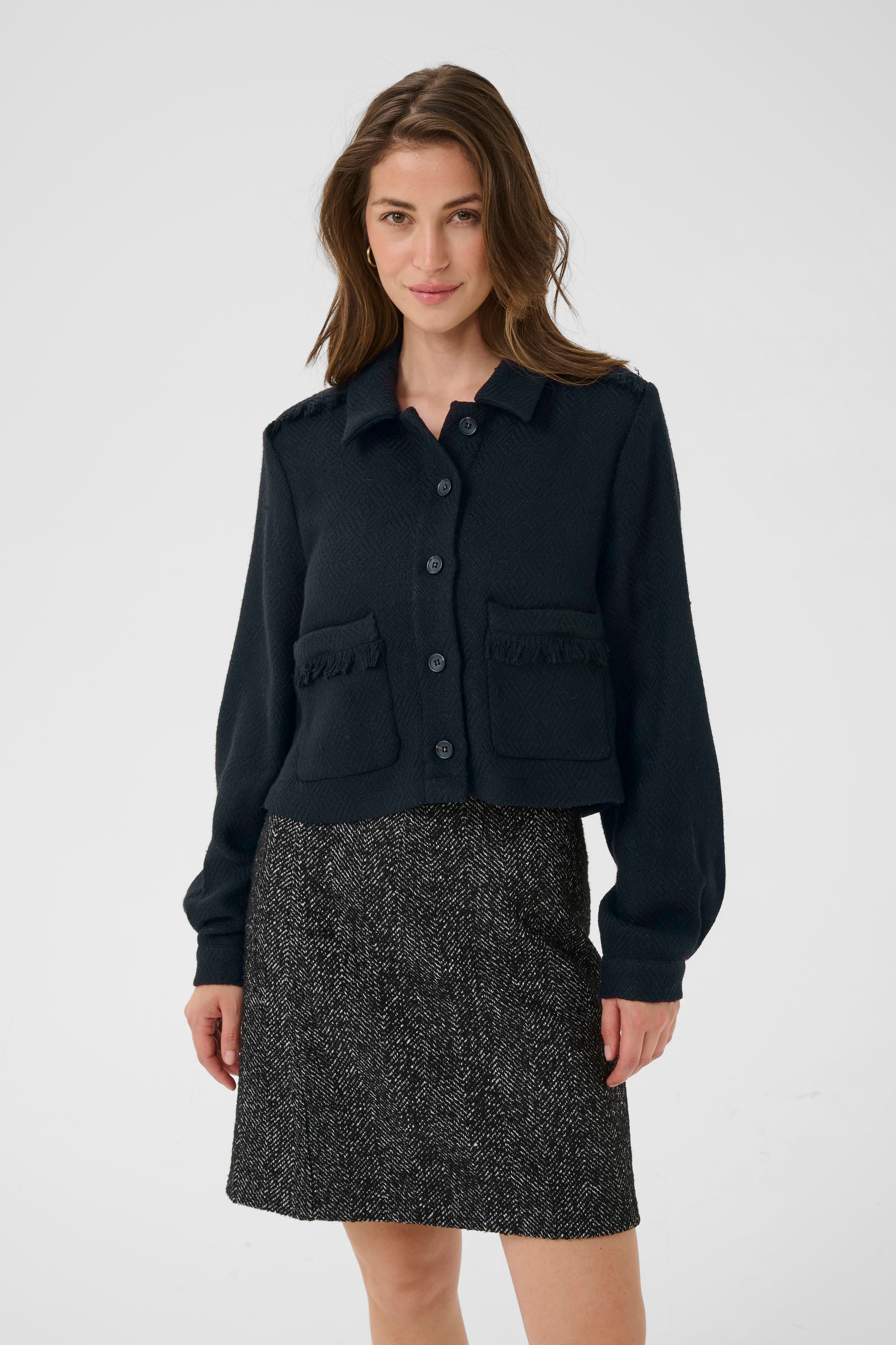 CRBayu Casual jakke LOOKBOOK FRONT 10614133-100120