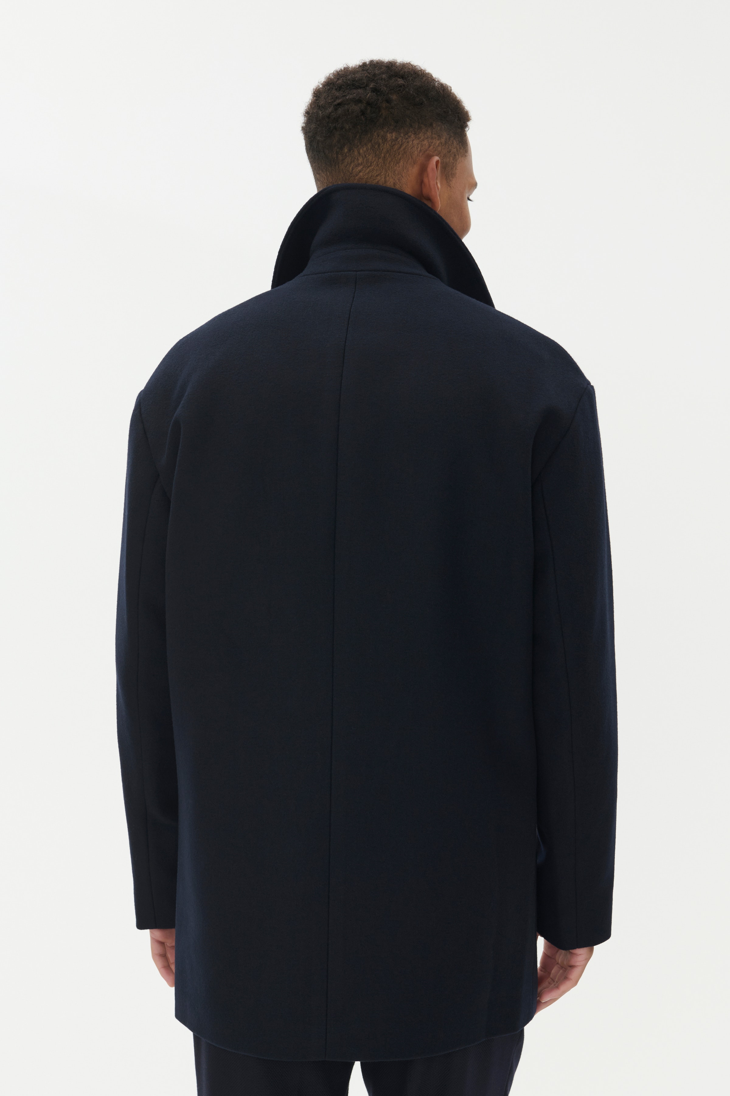 MAburnley Wollen Jas LOOKBOOK BACK 30208565-194011