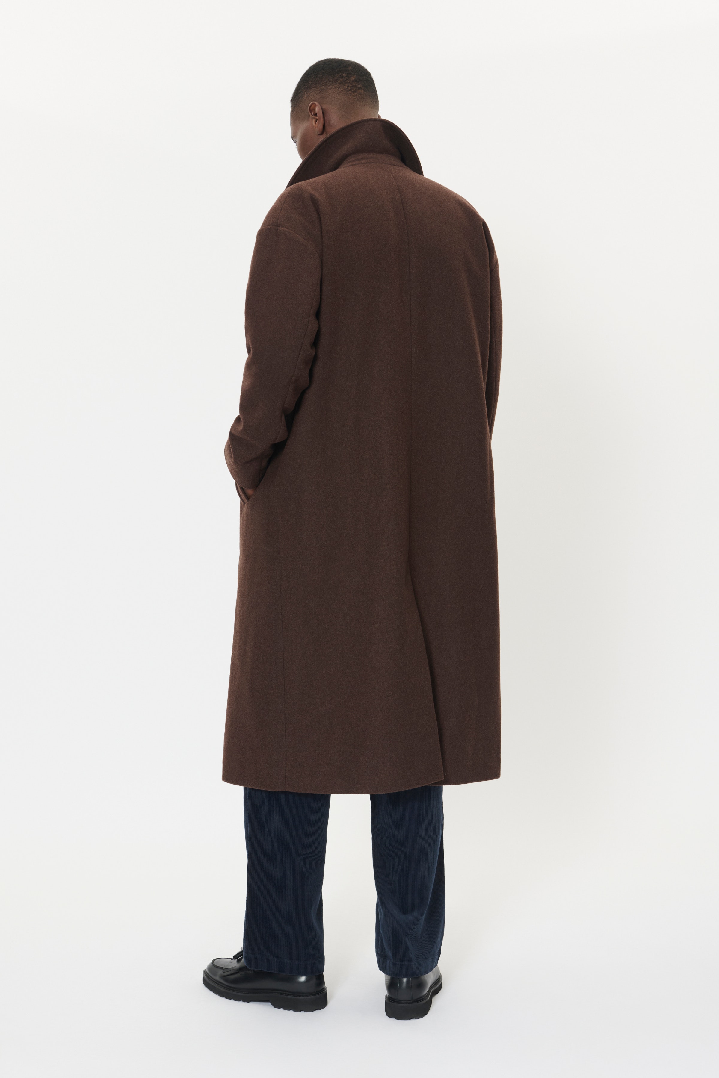 MABurnley Dobbelt­radet Uldfrakke LOOKBOOK FRONT 30208858-191419