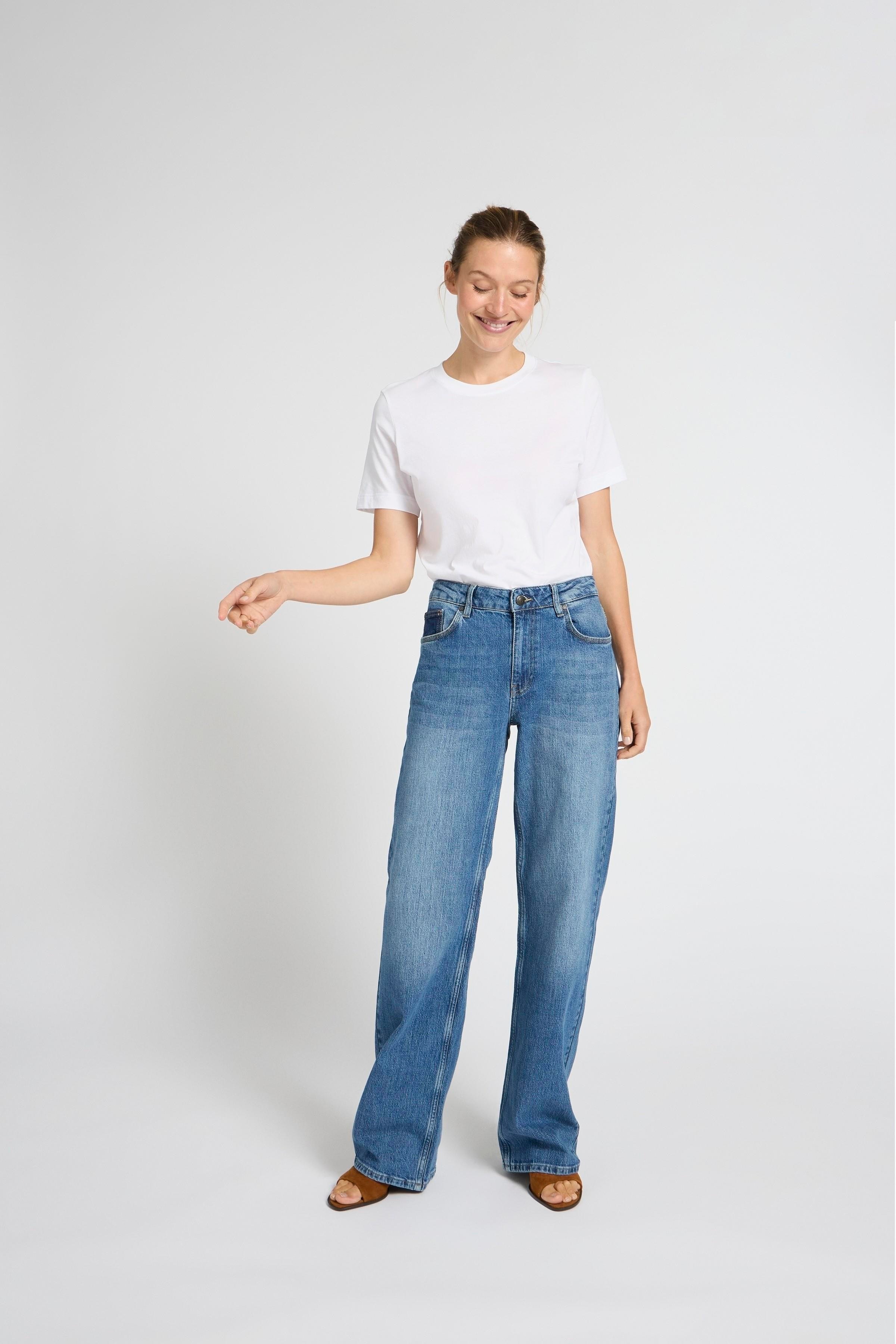 PZVEGA HW Jeans Wide Leg LOCATION NONE 50207173-200005