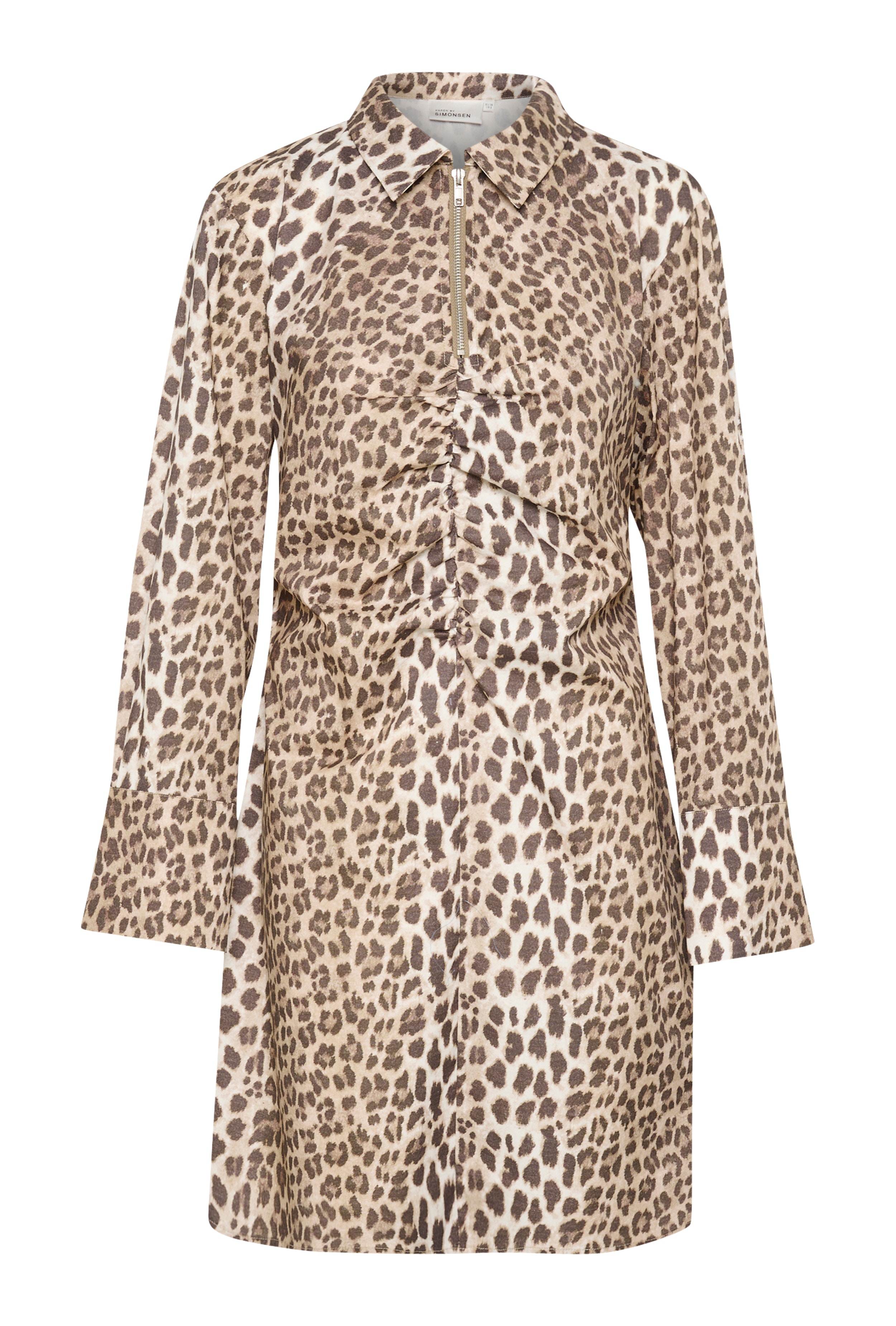 KBUlrike Leopard dress PACK FRONT 10105351-107325