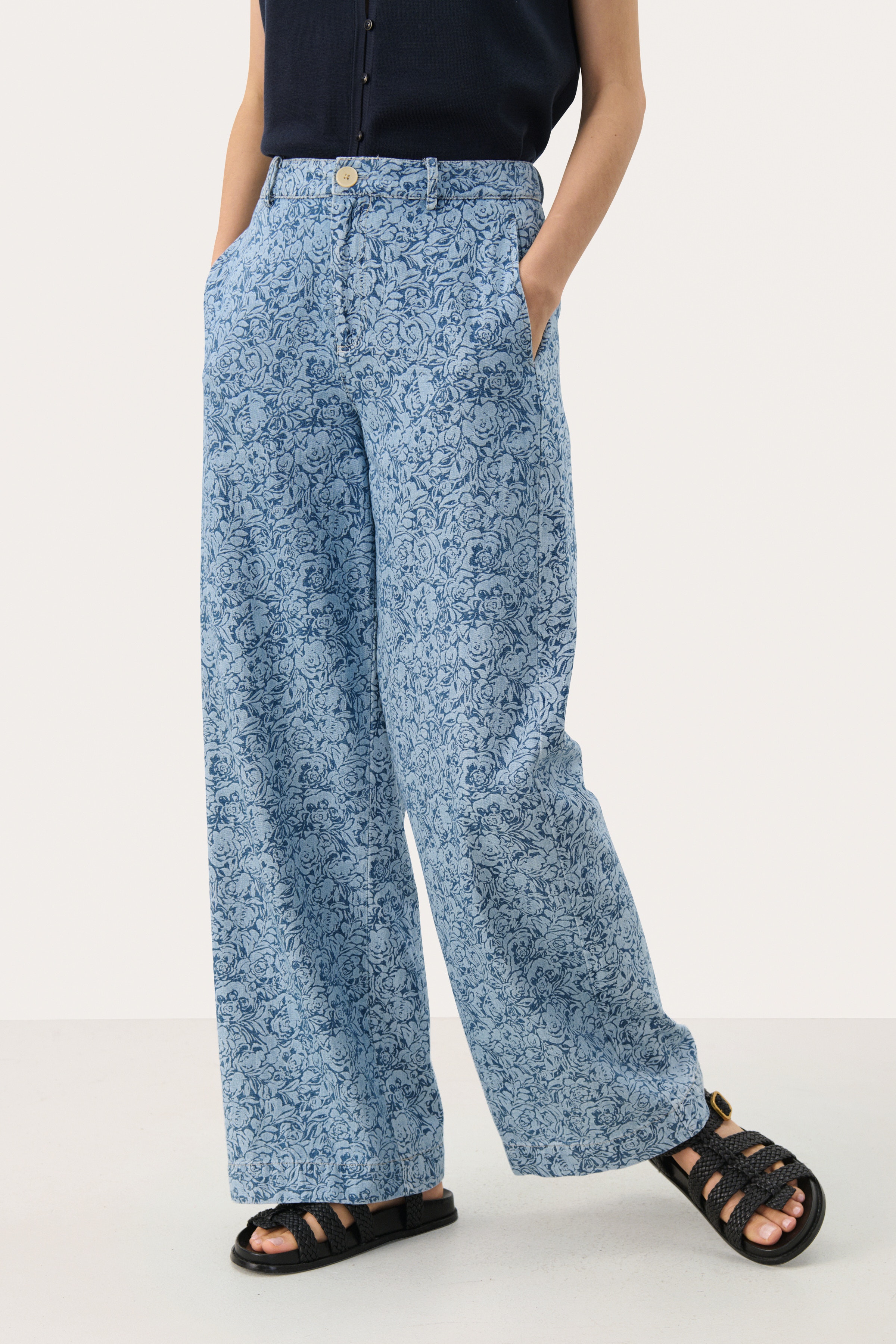 CoraliePW Denim Trousers LOOKBOOK FRONT 30309502-303611