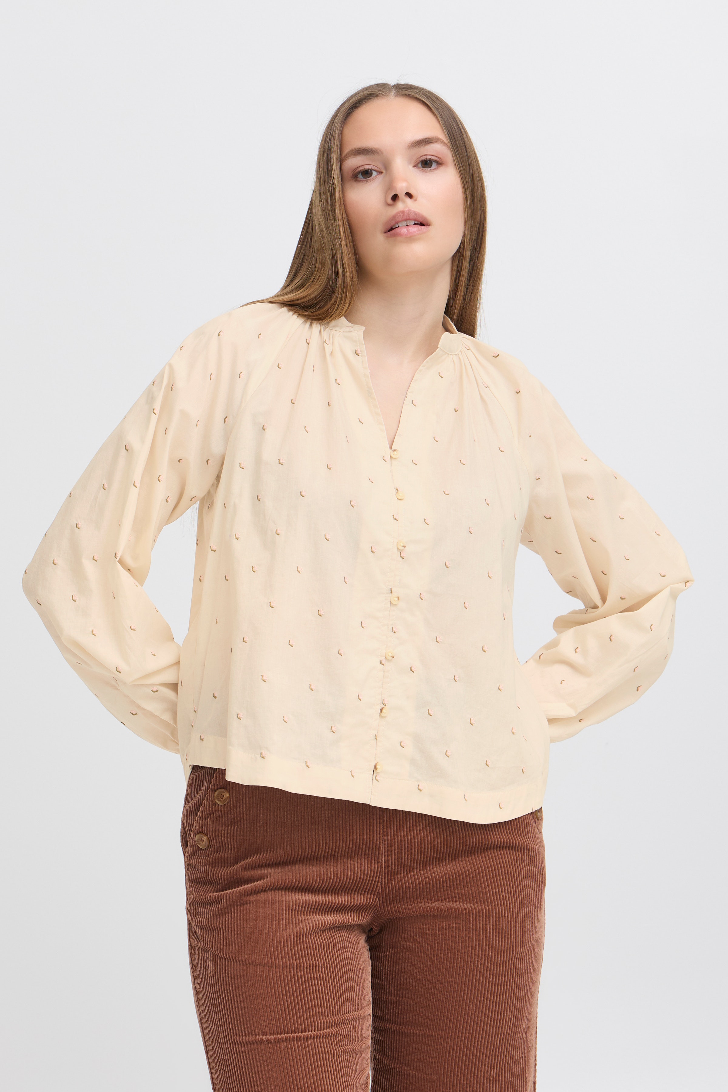 IRSALLY Skjorta LOOKBOOK FRONT 20124029-900000133