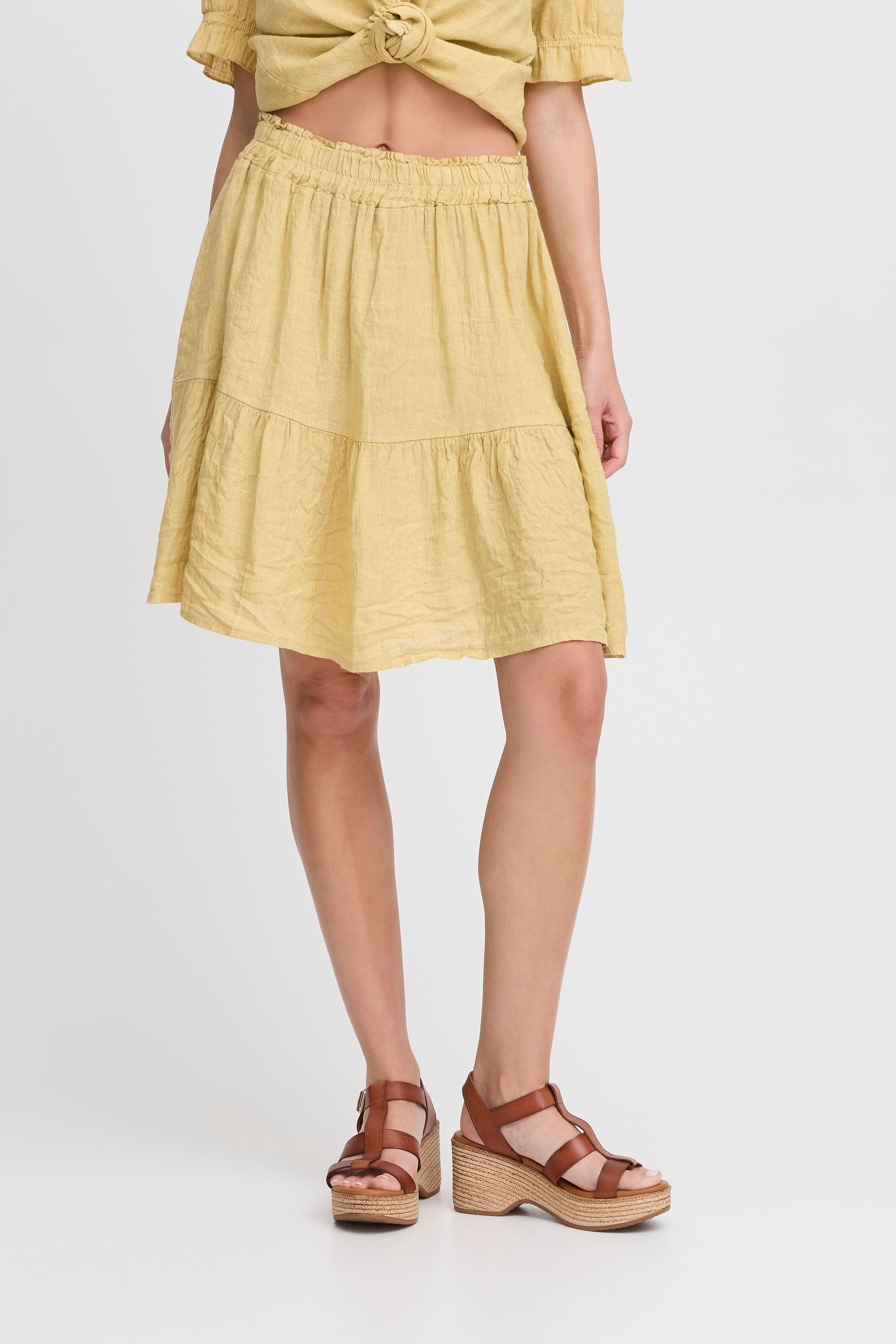 SBFONTANELLE Skjørt LOOKBOOK FRONT 22101047-130922