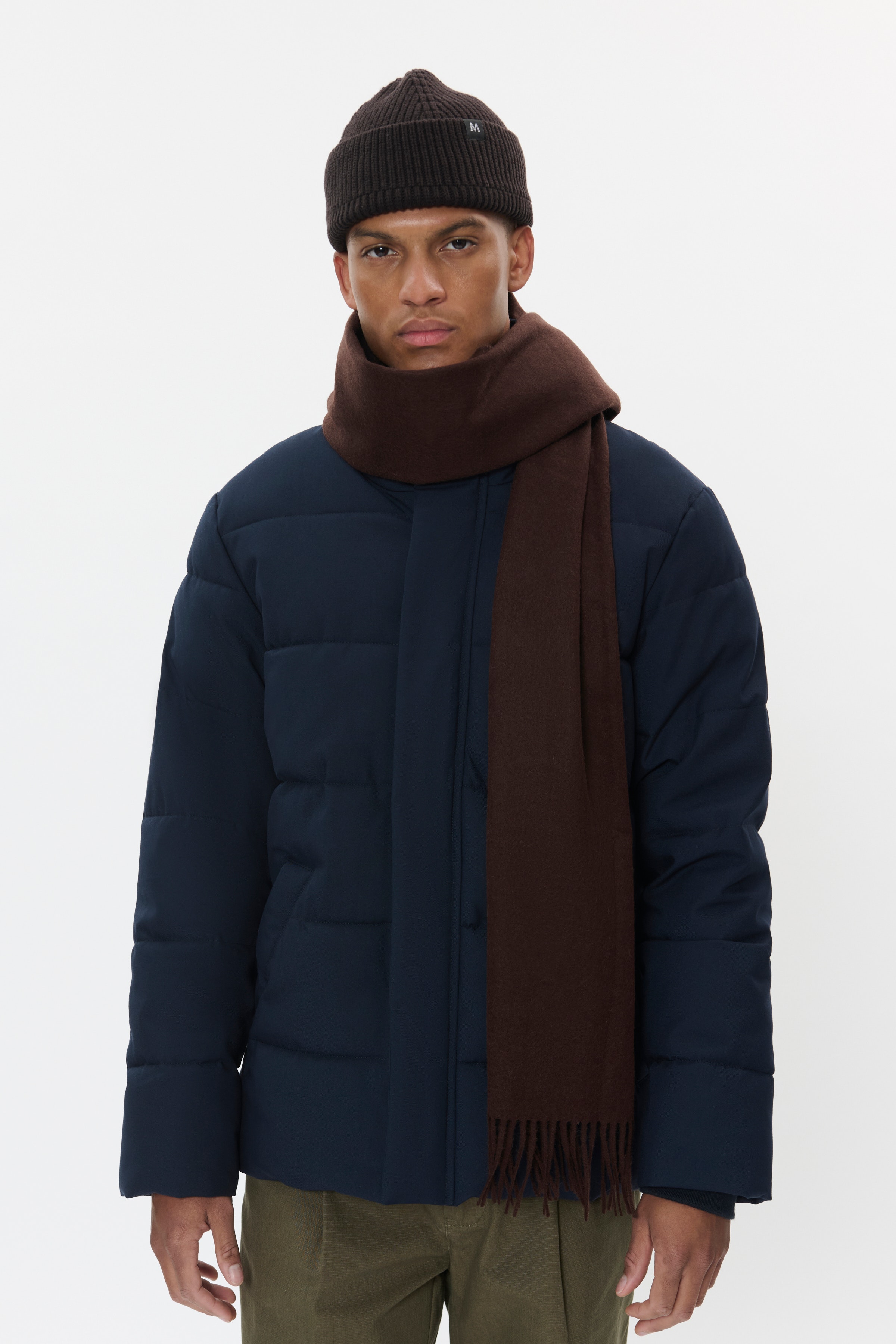 MAwolan Wollen Sjaal LOOKBOOK FRONT 30204996-191103