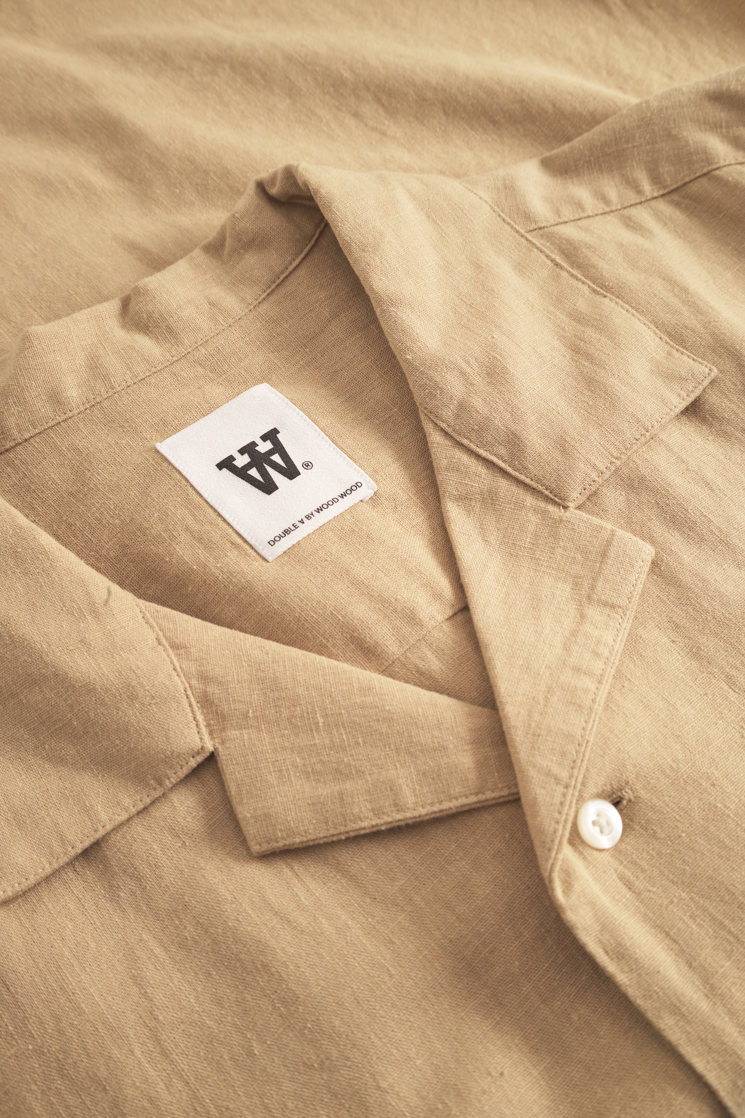 WWaaron Hør Skjorte PACK DETAIL 30251403-161120