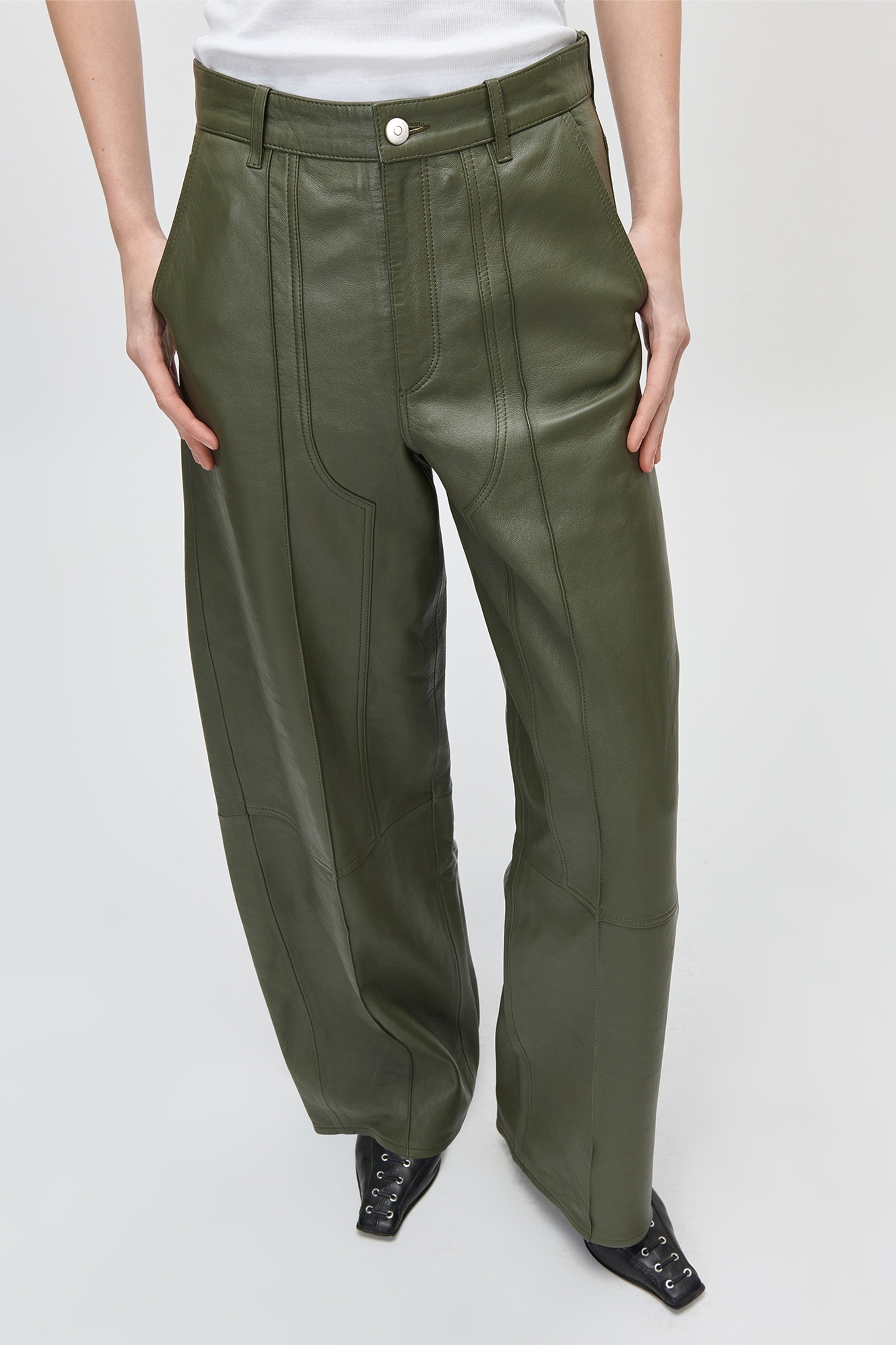 LESLIE Trousers LOOKBOOK FRONT 30600691-GR533