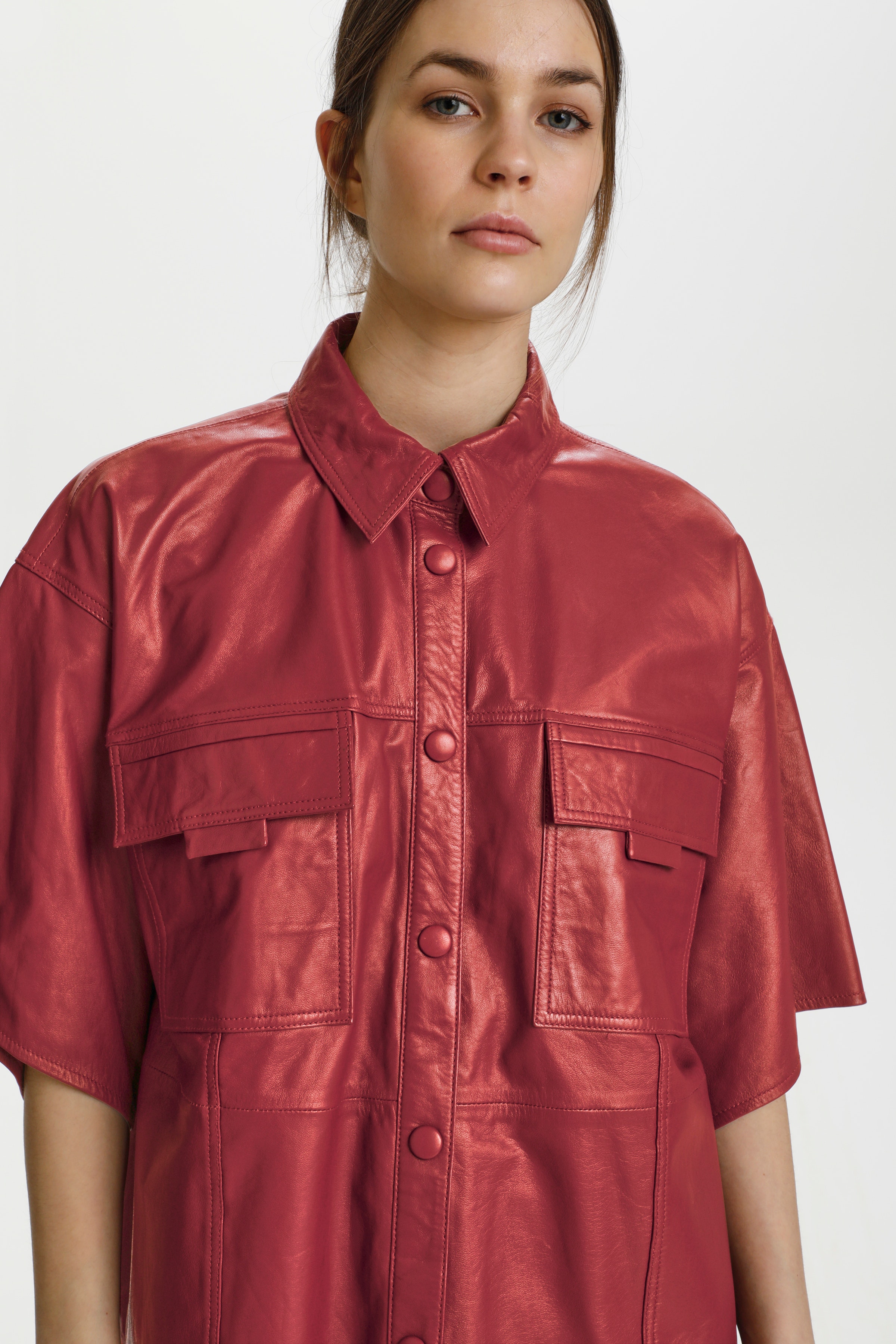 LiljaGZ SS Skinn skjorte LOOKBOOK DETAIL 10905350-101426