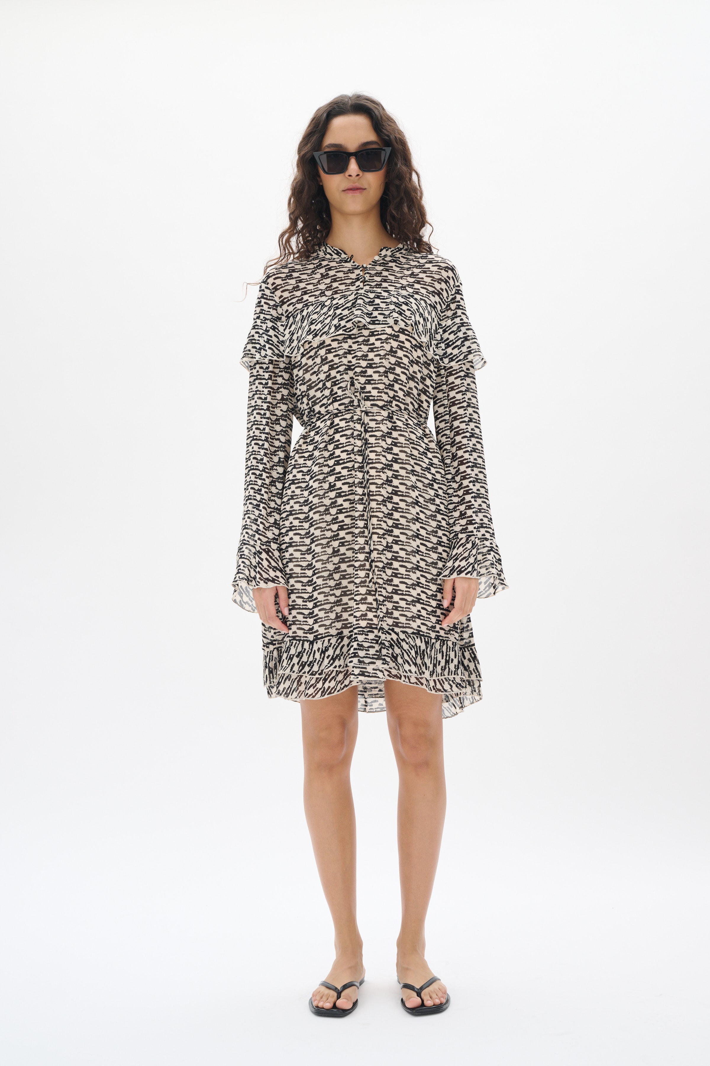 CessieIW Kjole LOOKBOOK FRONT 30110248-303575