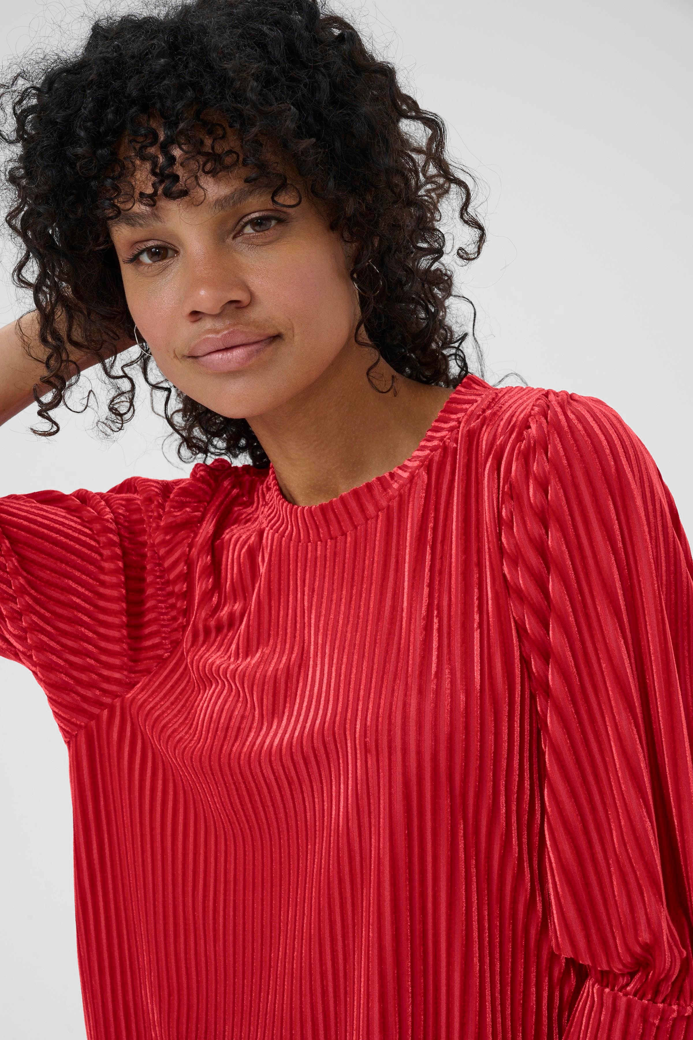 KAcaca Velourbluse LOOKBOOK DETAIL 10503887-191758