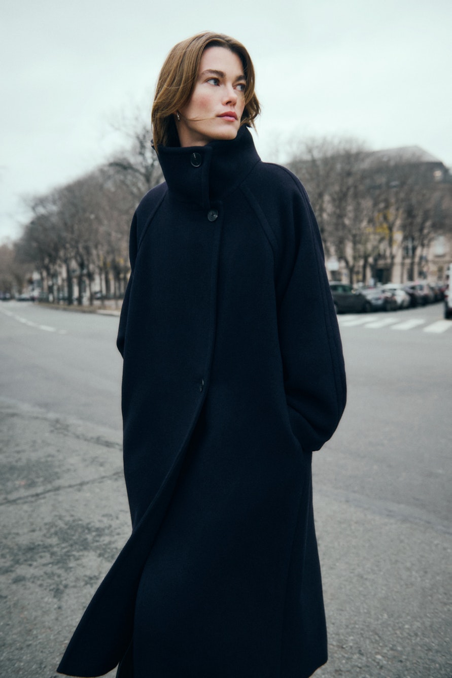 ThoraIW Collar Coat LOCATION NONE 30111083-300005