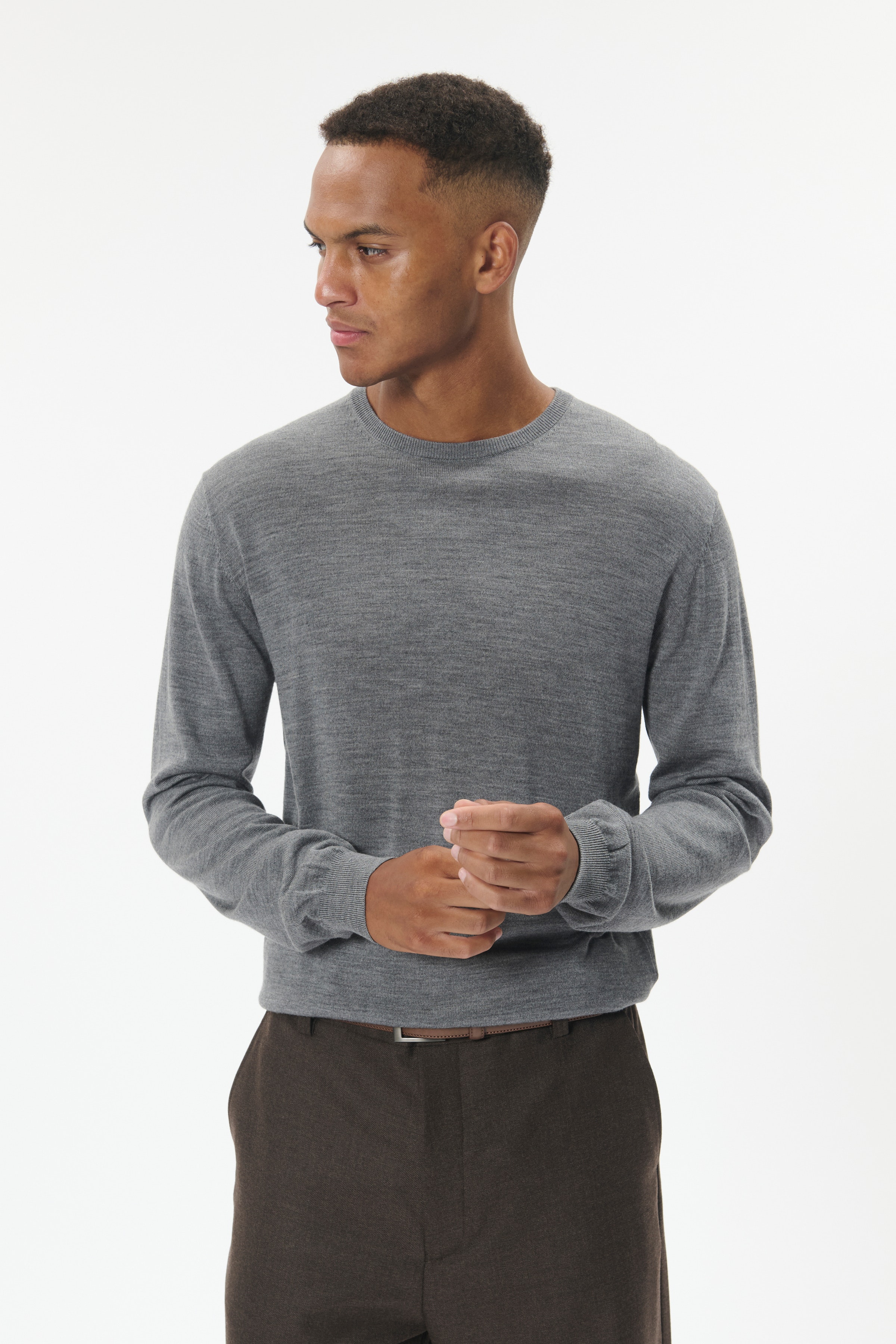 Margrate Merino Pullover LOOKBOOK FRONT 30200611-29003