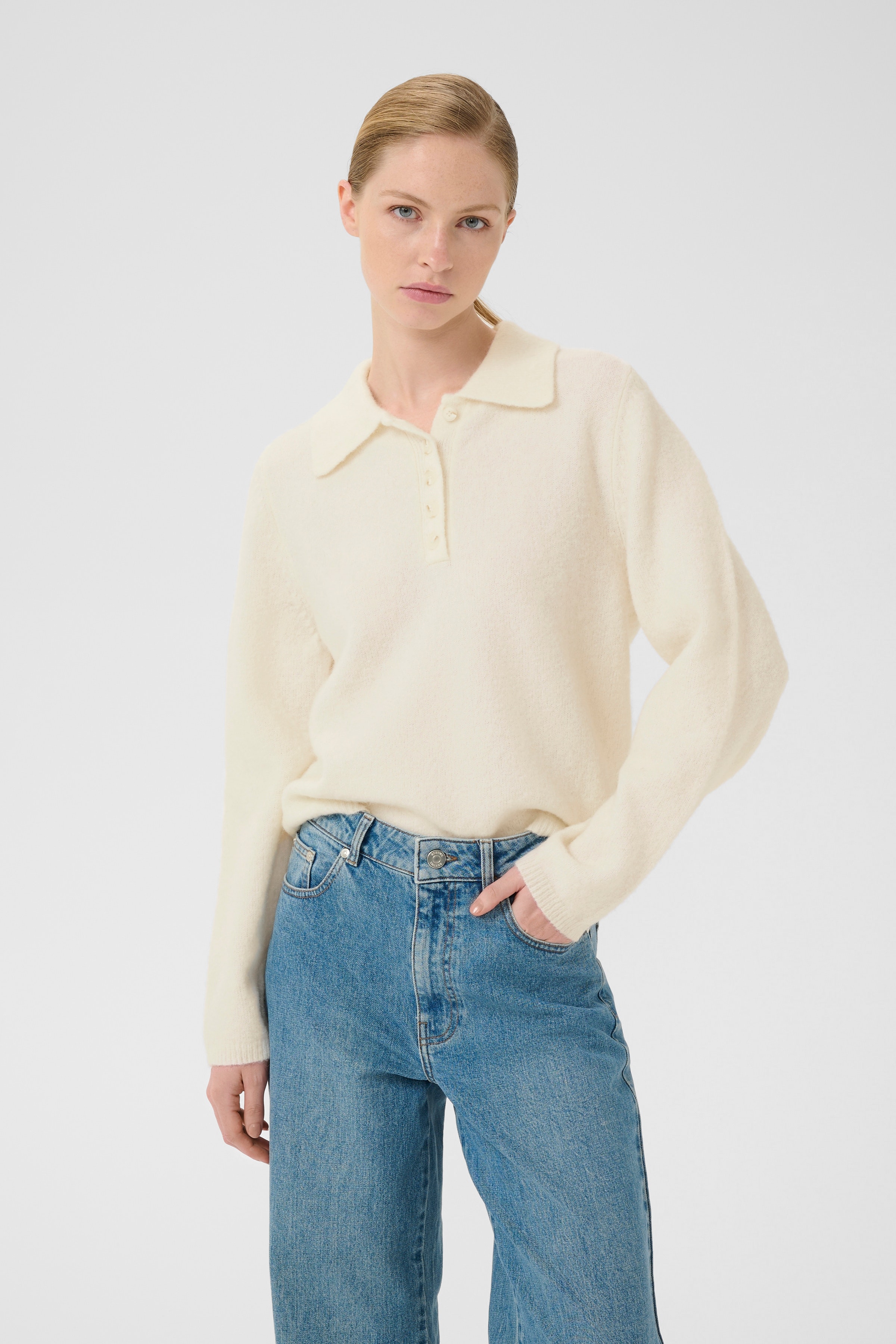 GZalpha Polo Pullover LOOKBOOK FRONT 10910589-102336