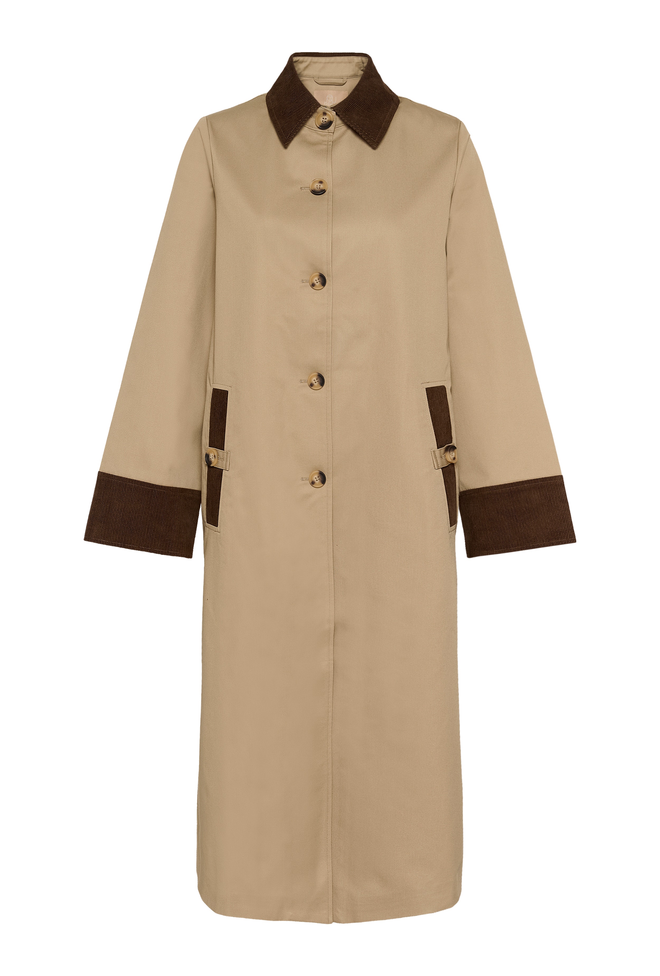 CUsasha Trenchcoat mit Corddetails PACK FRONT 50112574-171009