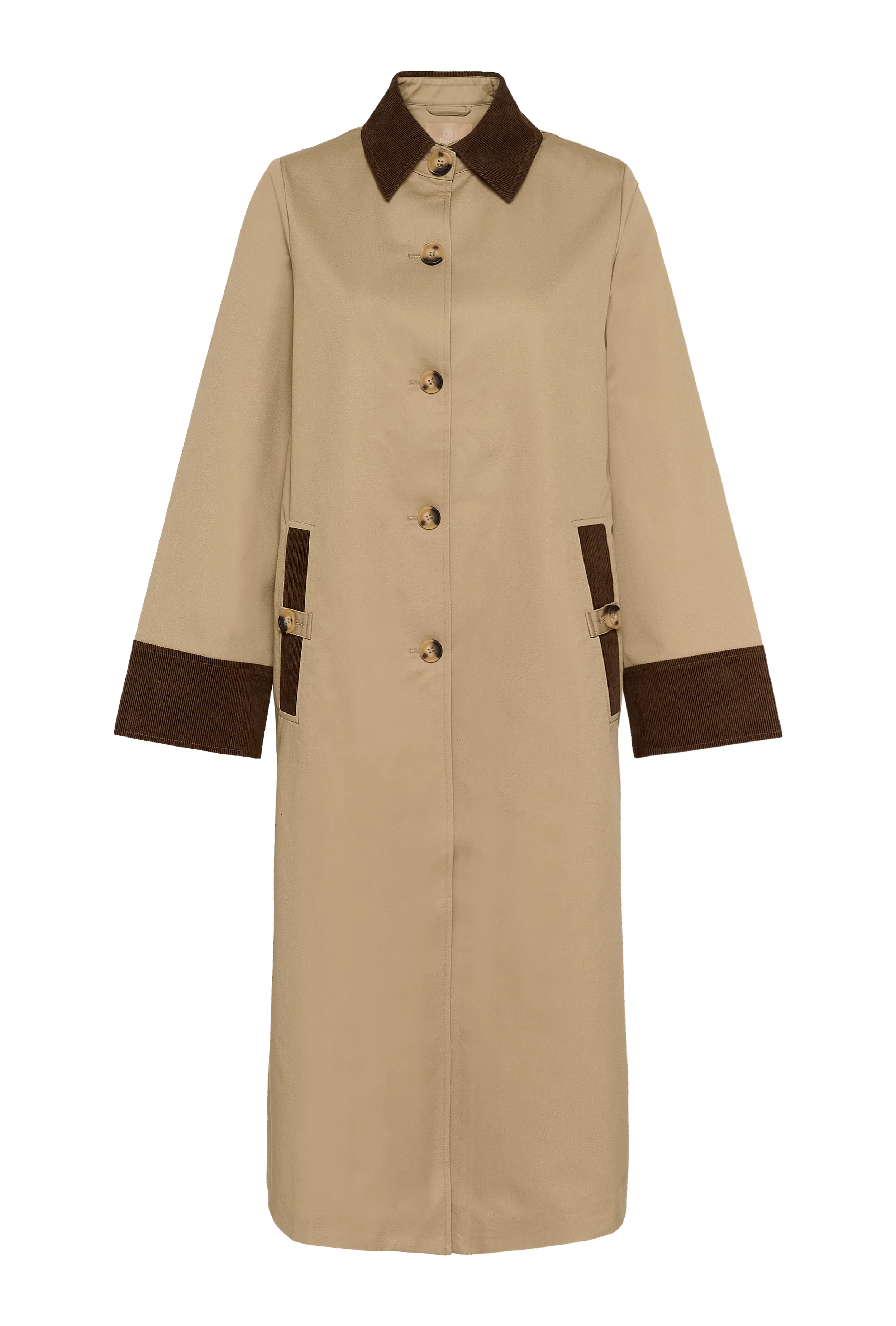 CUsasha Trenchcoat mit Corddetails PACK FRONT 50112574-171009