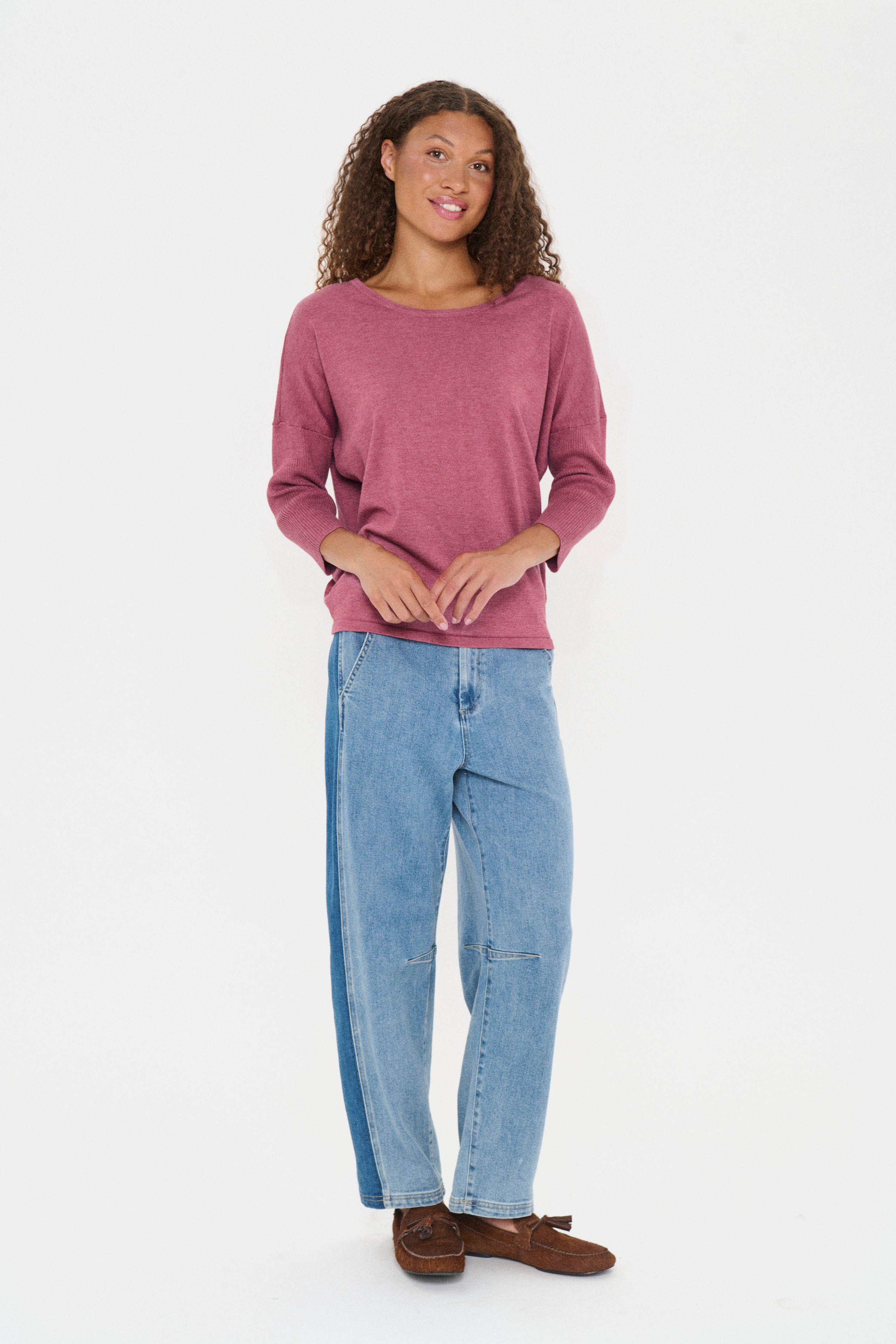 MilaSZ R-Neck Pullover LOOKBOOK FRONT 30500003-1718181