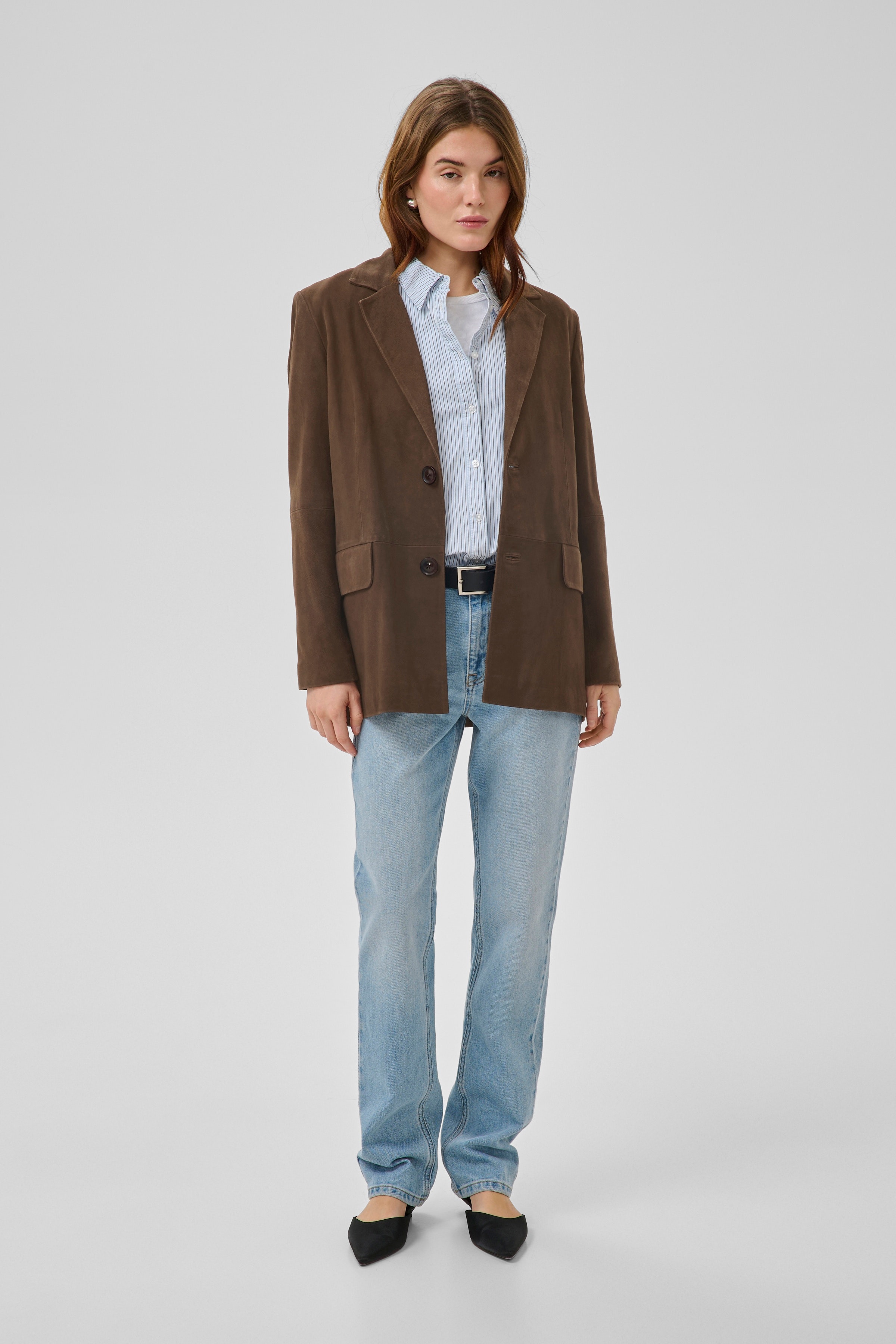 TaraMW Ruskindsblazer LOOKBOOK FRONT 10705298-190840