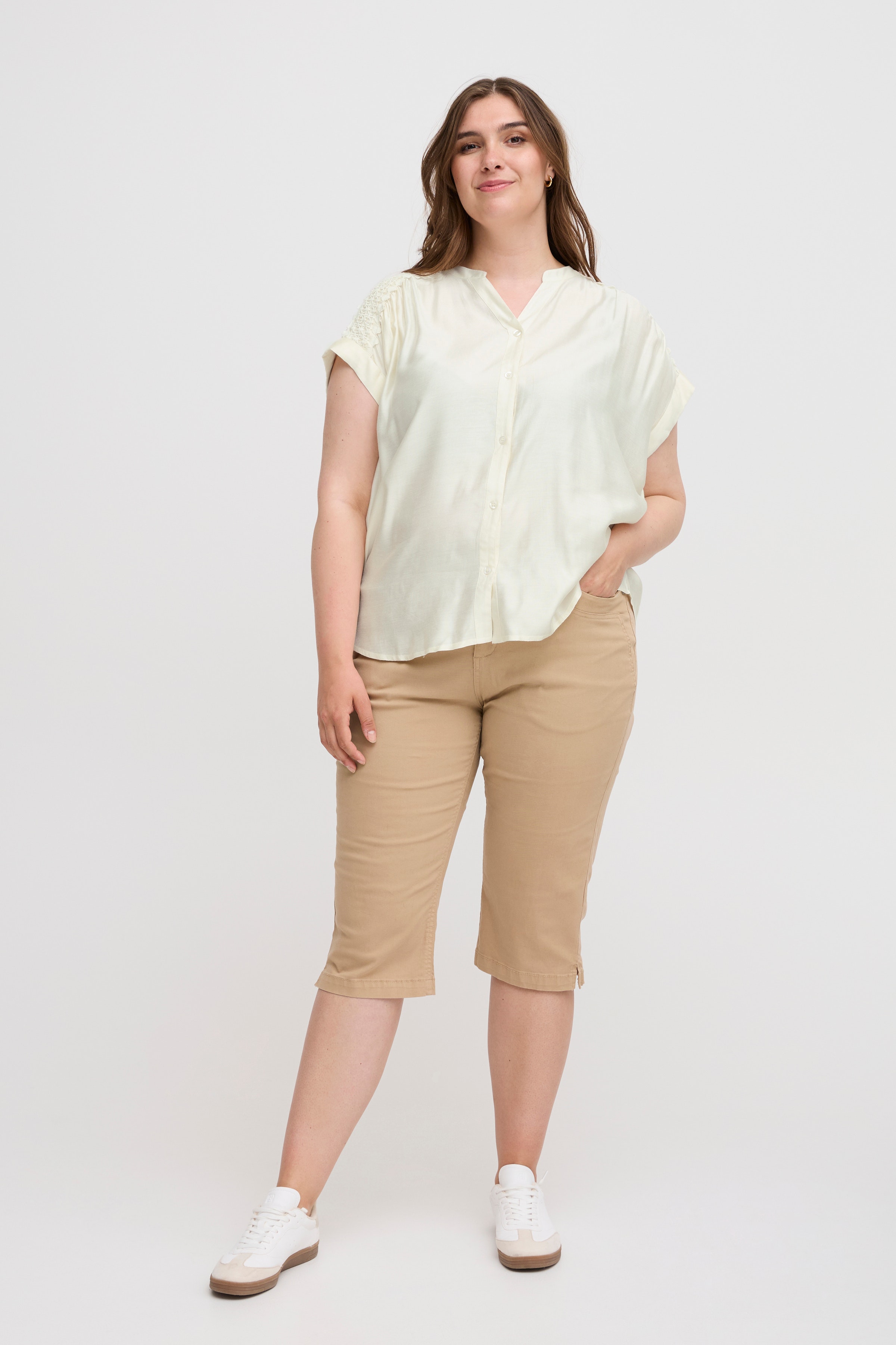 SWBLONDE Skjorta LOOKBOOK FRONT 20613717-120602