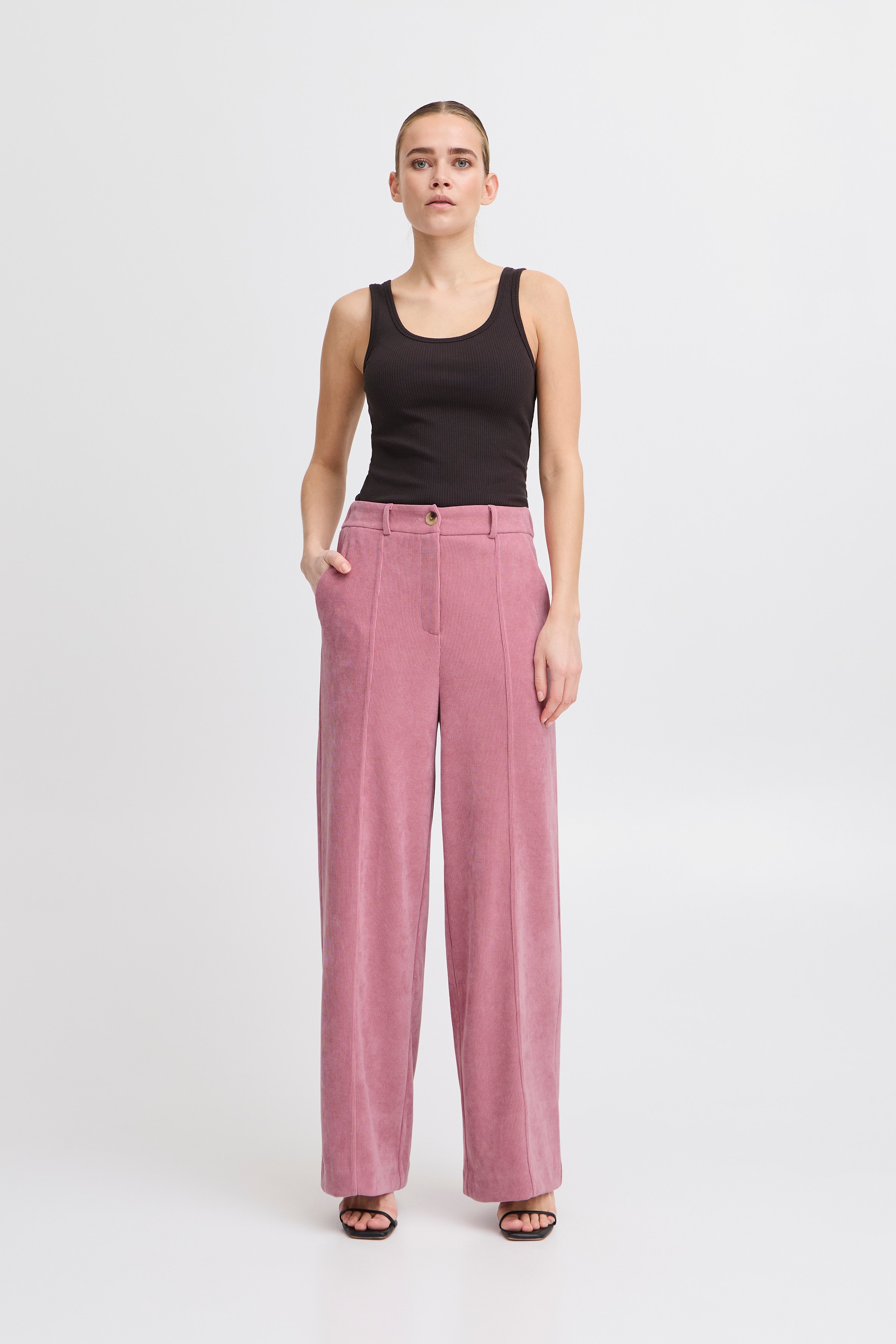 IHKATE CORDUROY WIDE broek LOOKBOOK FRONT 20122434-171608