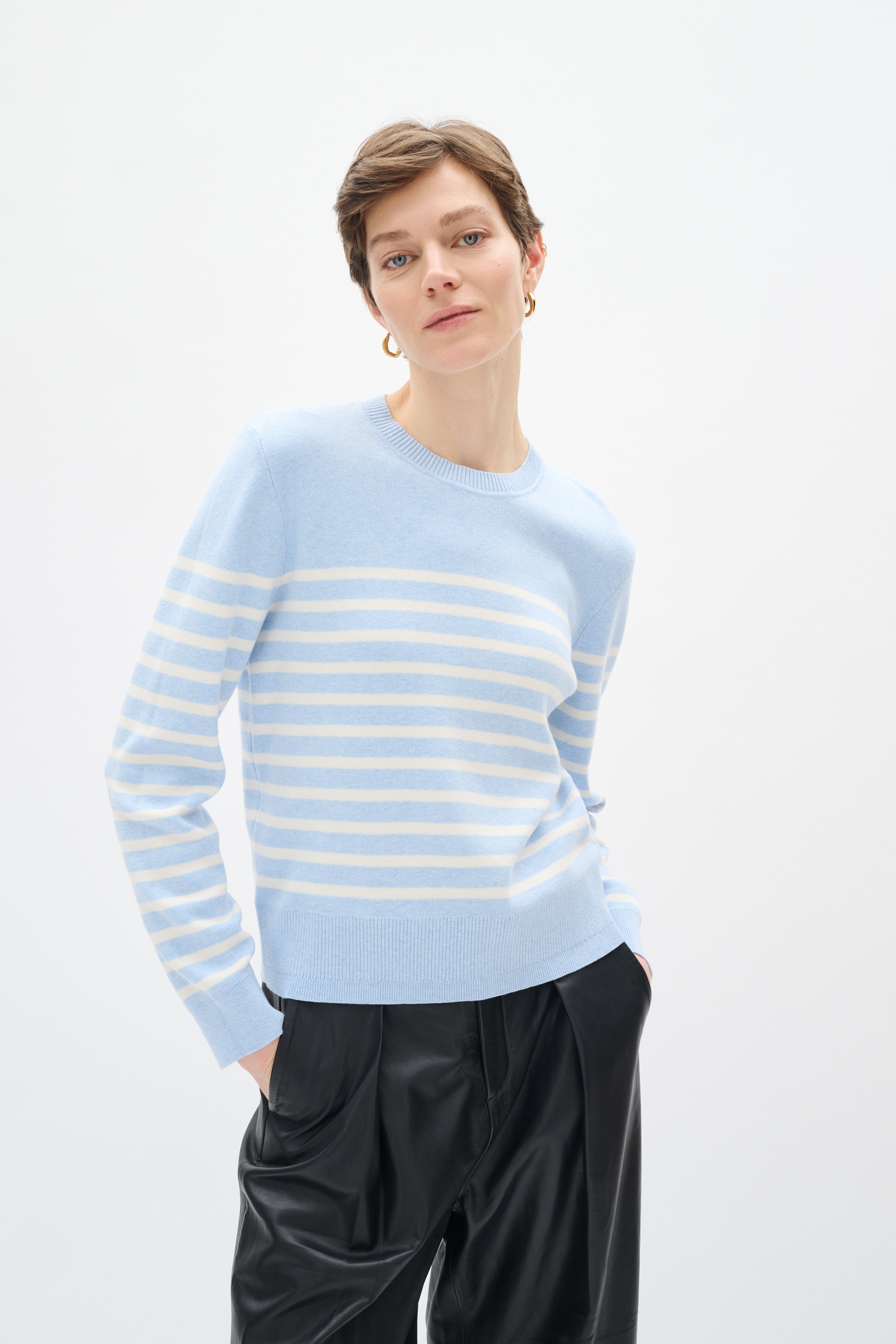 WallisIW Pullover LOOKBOOK FRONT 30110296-302829