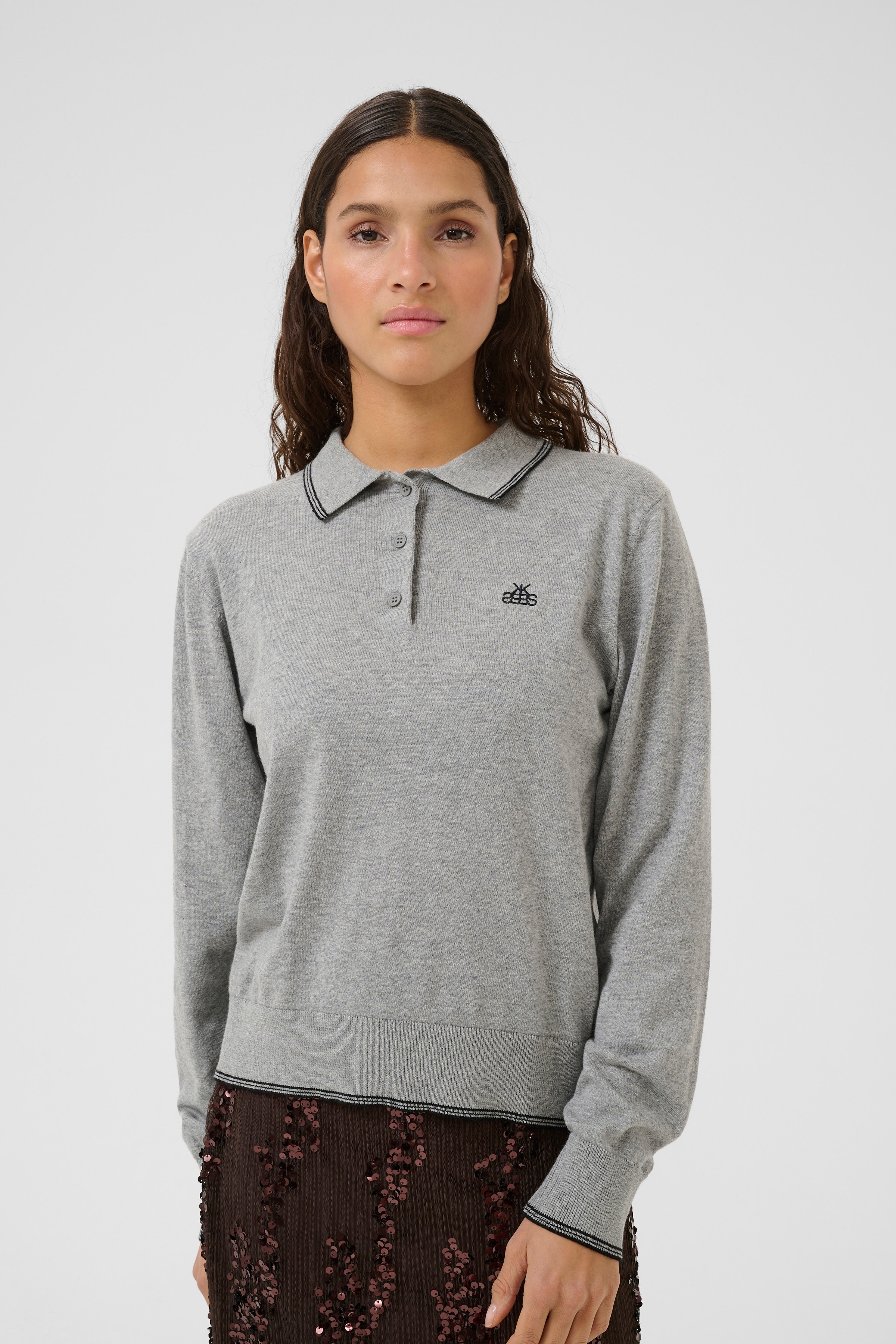 KBZabrina Poloshirt aus Strick LOOKBOOK FRONT 10105682-1638011