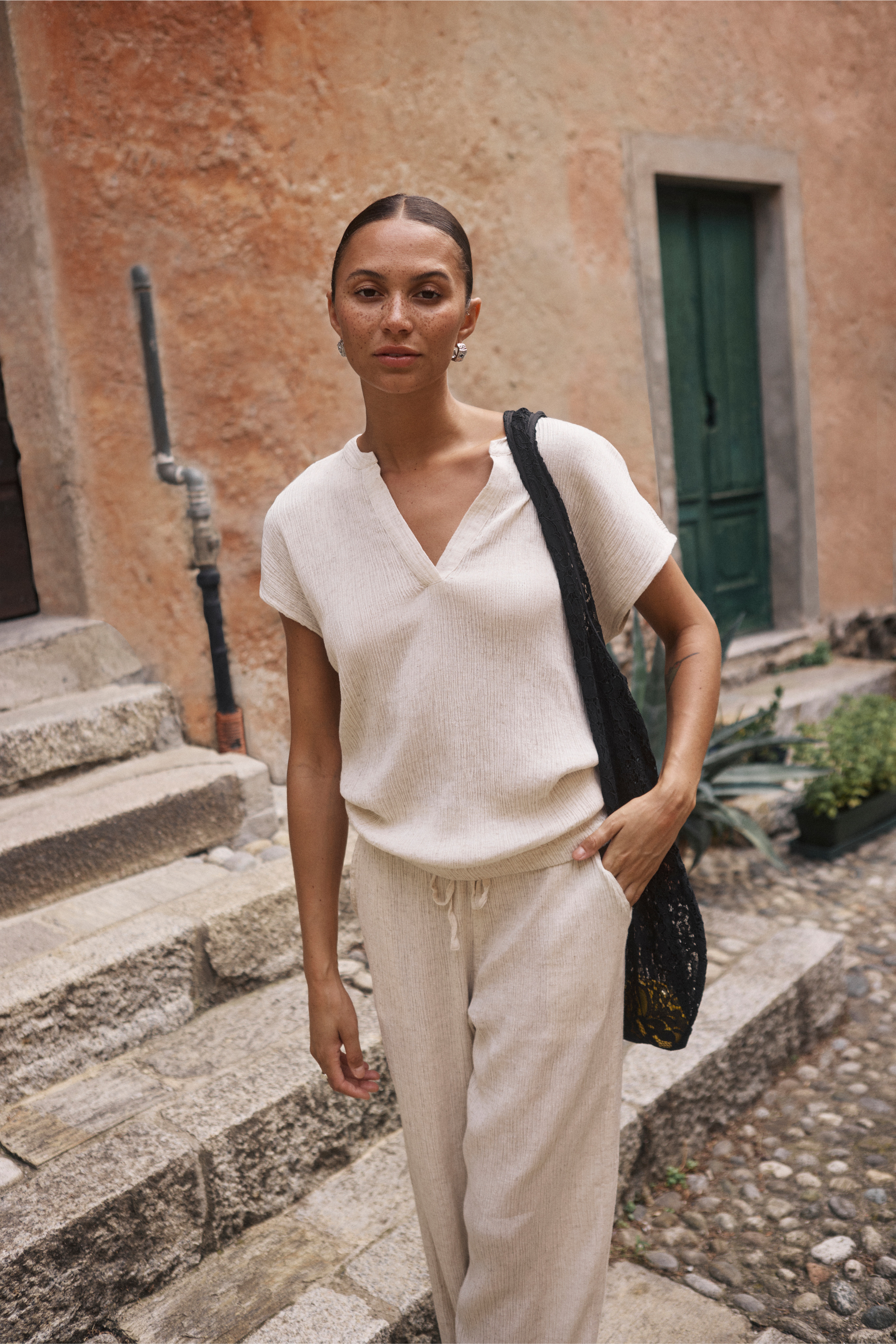 KAgitte Blouse en Lin LOCATION NONE 10509973-1513051