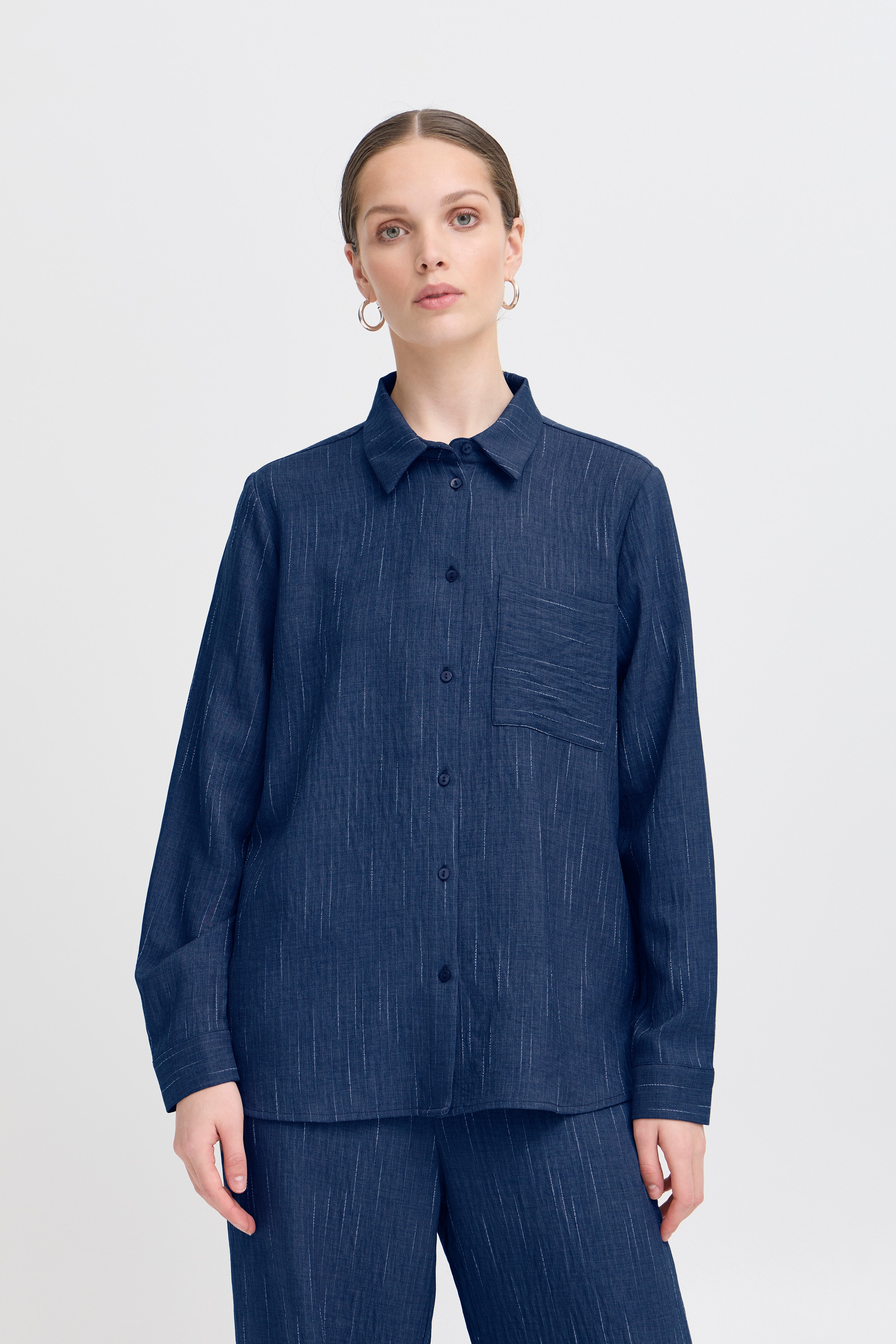 IXREMI Skjorta LOOKBOOK FRONT 20123699-205320