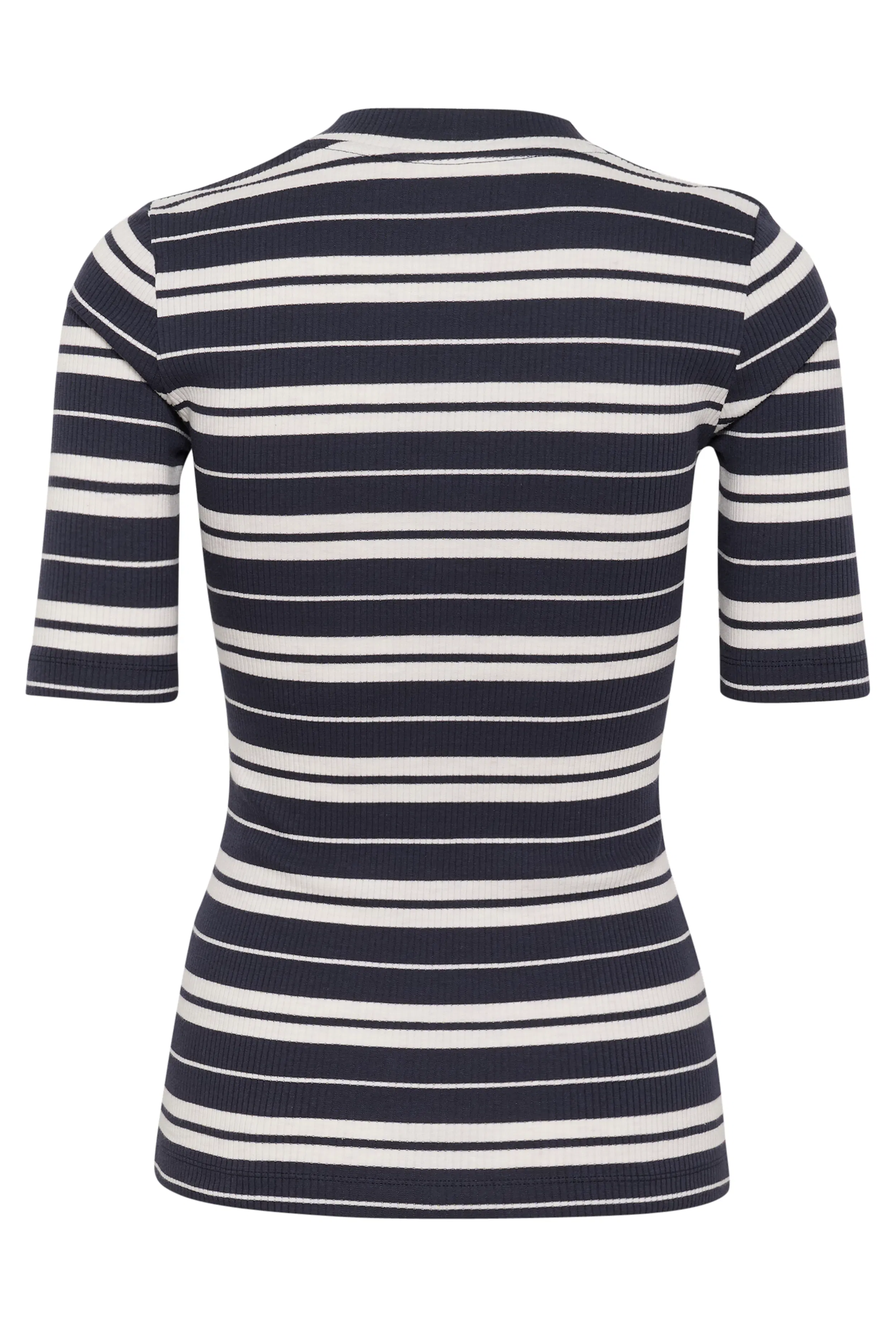 DagnaIW Striped V T-shirt PACK FRONT 30107270-303827