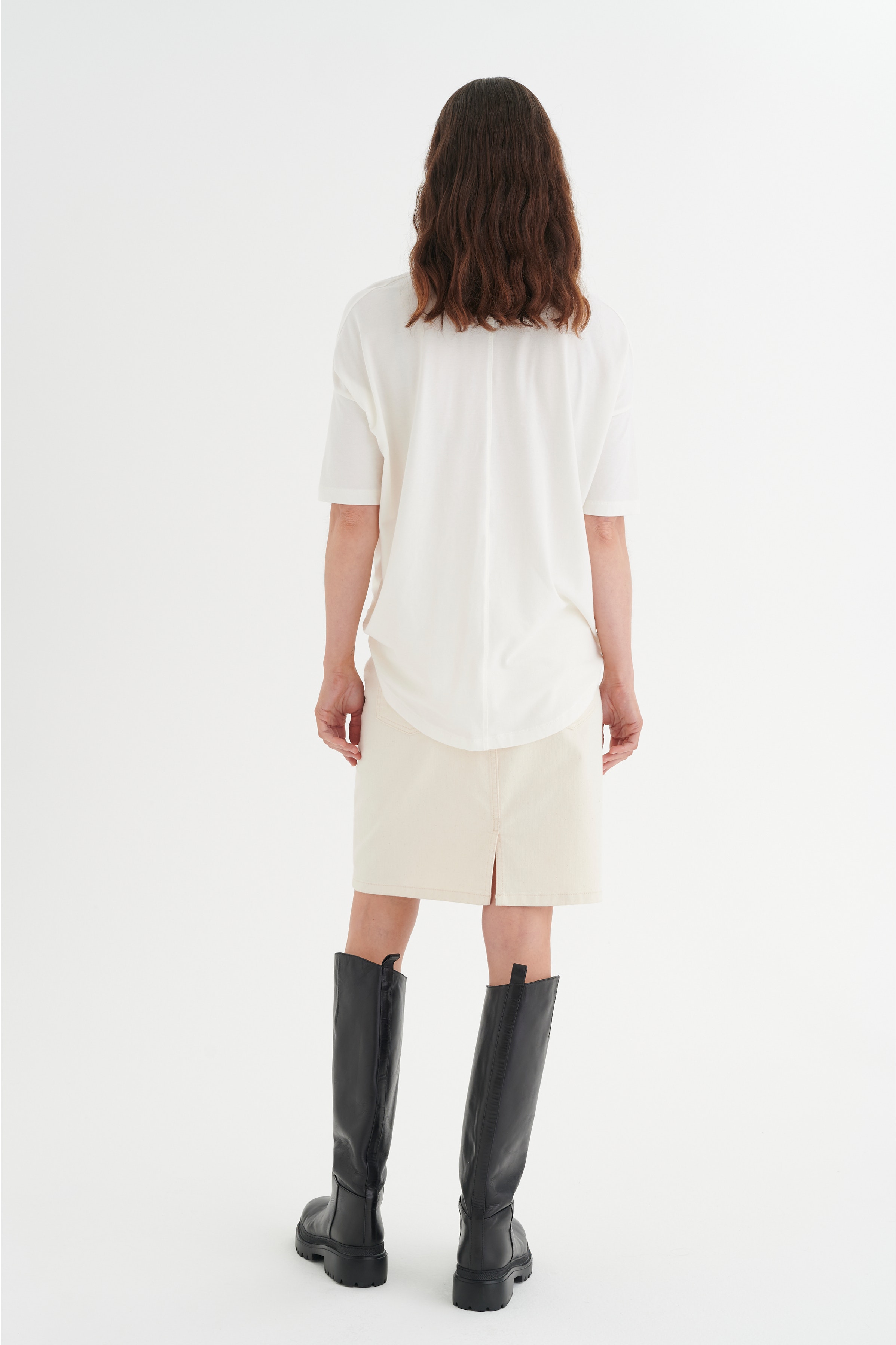 IvannaIW Denimkjol LOOKBOOK BACK 30106383-110701