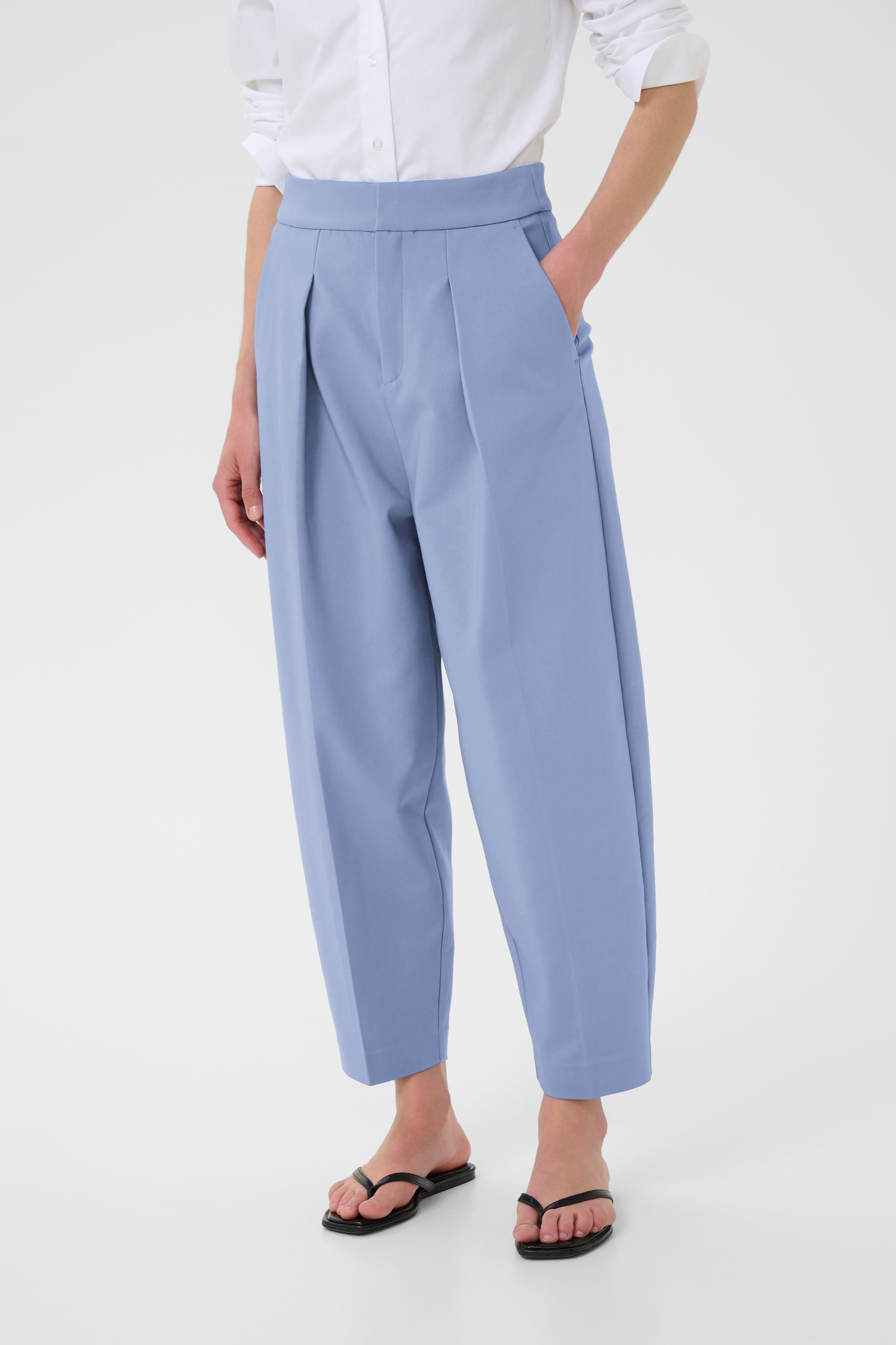 ZellaIW Barrel Bukser LOOKBOOK FRONT 30107207-173912