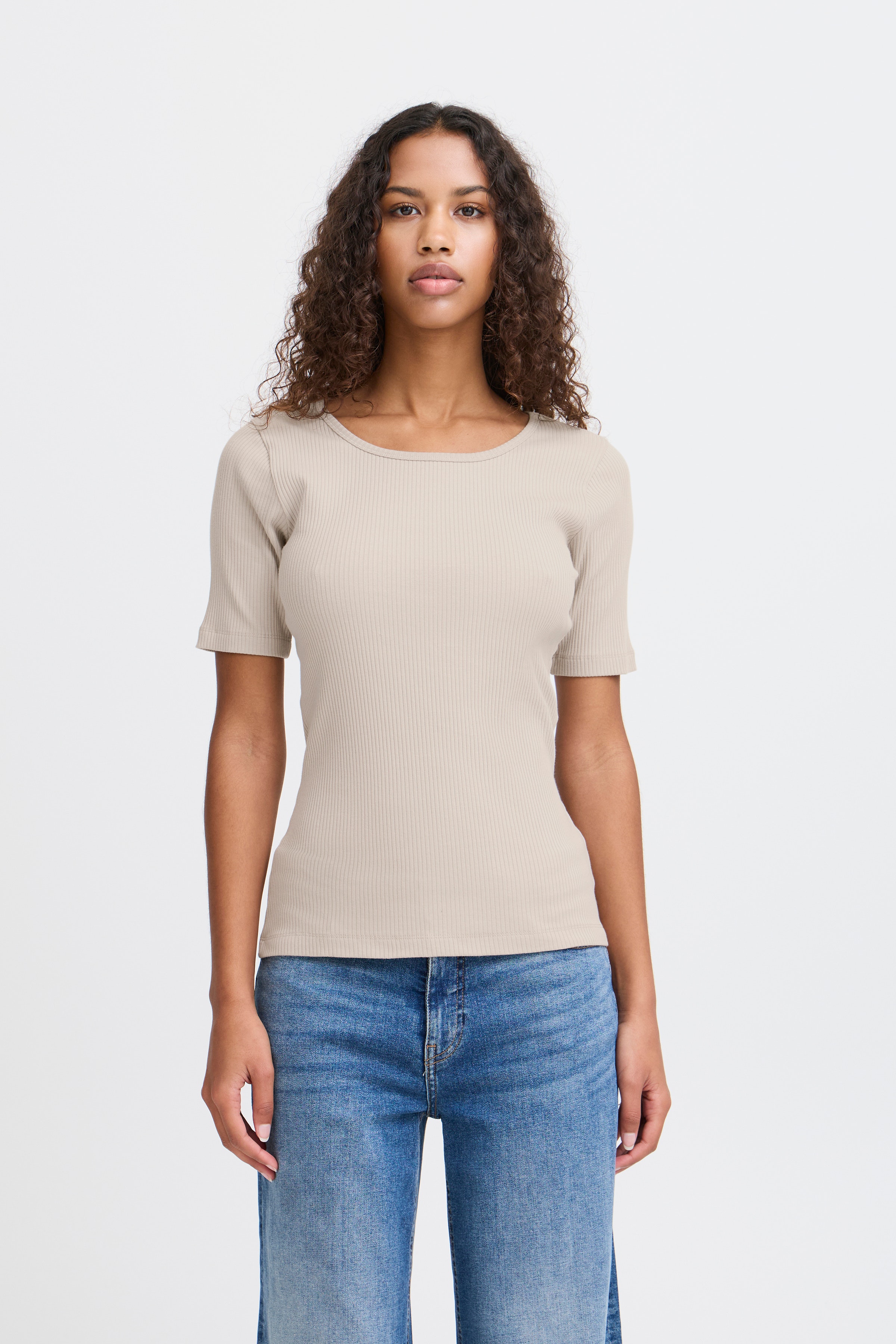 IHPALMER RIB T-shirt LOOKBOOK FRONT 20120343-161305