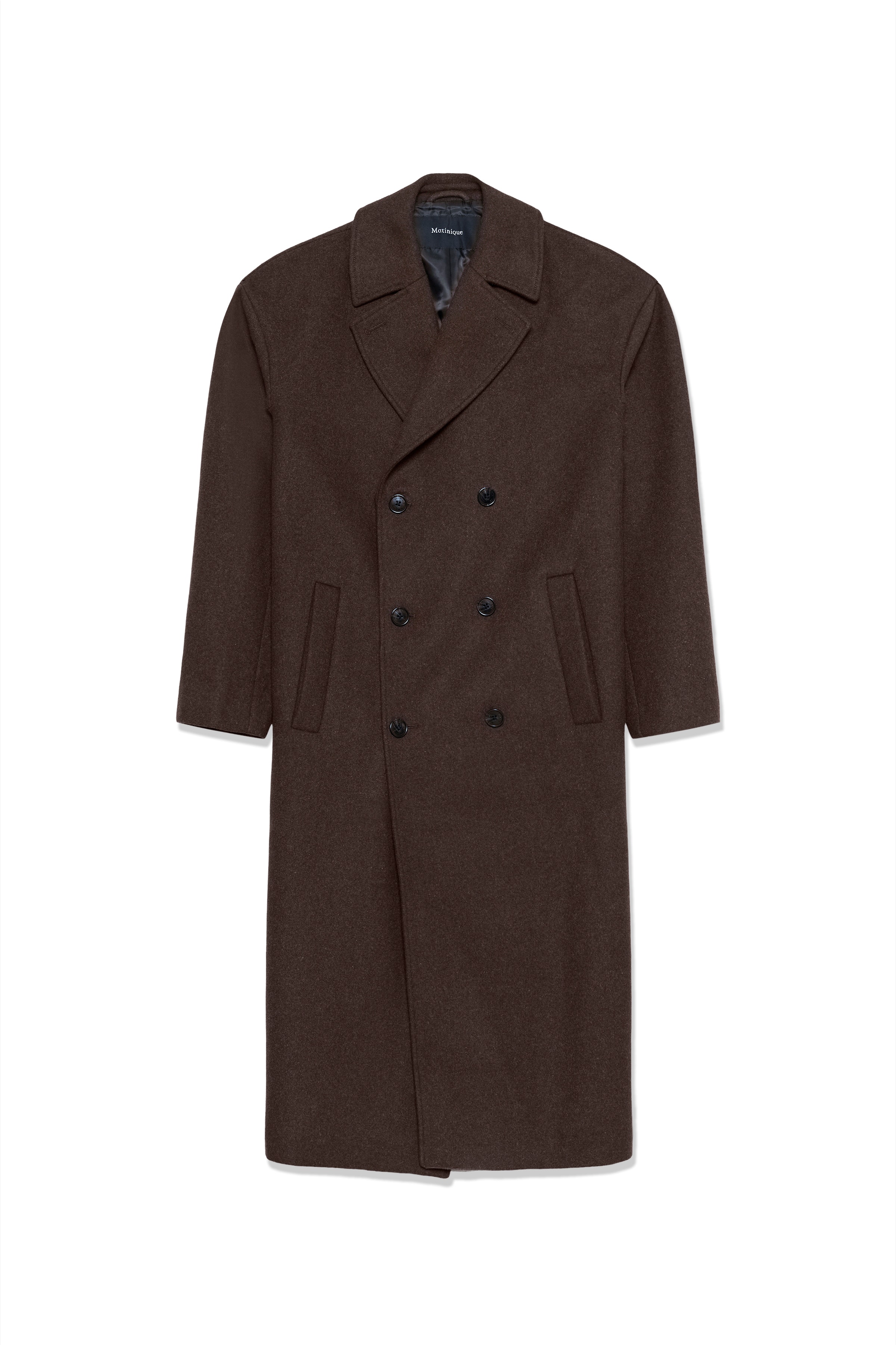 MABurnley Dubbelrijige Wollen Jas PACK FRONT 30208858-191419